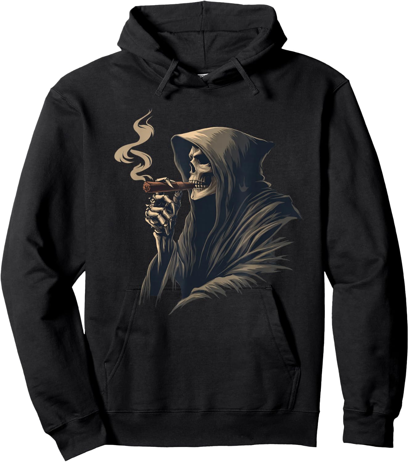 Excellent Costume de Mort pour Les faucheurs et Les Amateurs de Tabac Hoodie - Hoodie | Black