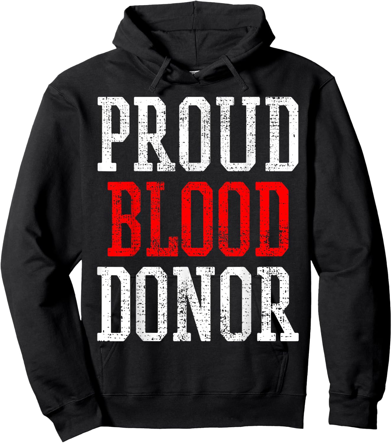 Blood Donor Shirt World Blood Donor Day Donation Gift Hoodie - Hoodie | Black