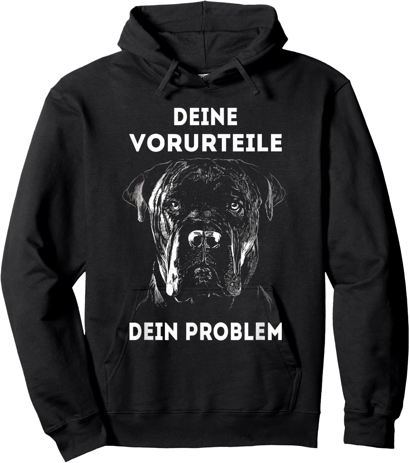 Cane Corso Hund Hunde Hoodie - Hoodie | Black