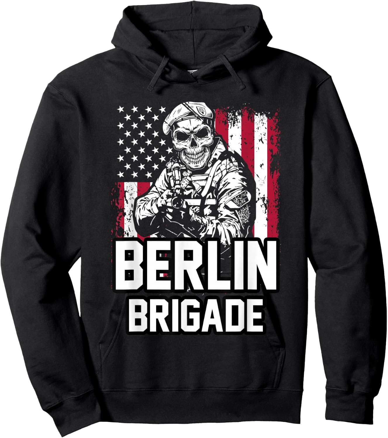 Berlin Brigade Hoodie - Hoodie | Black