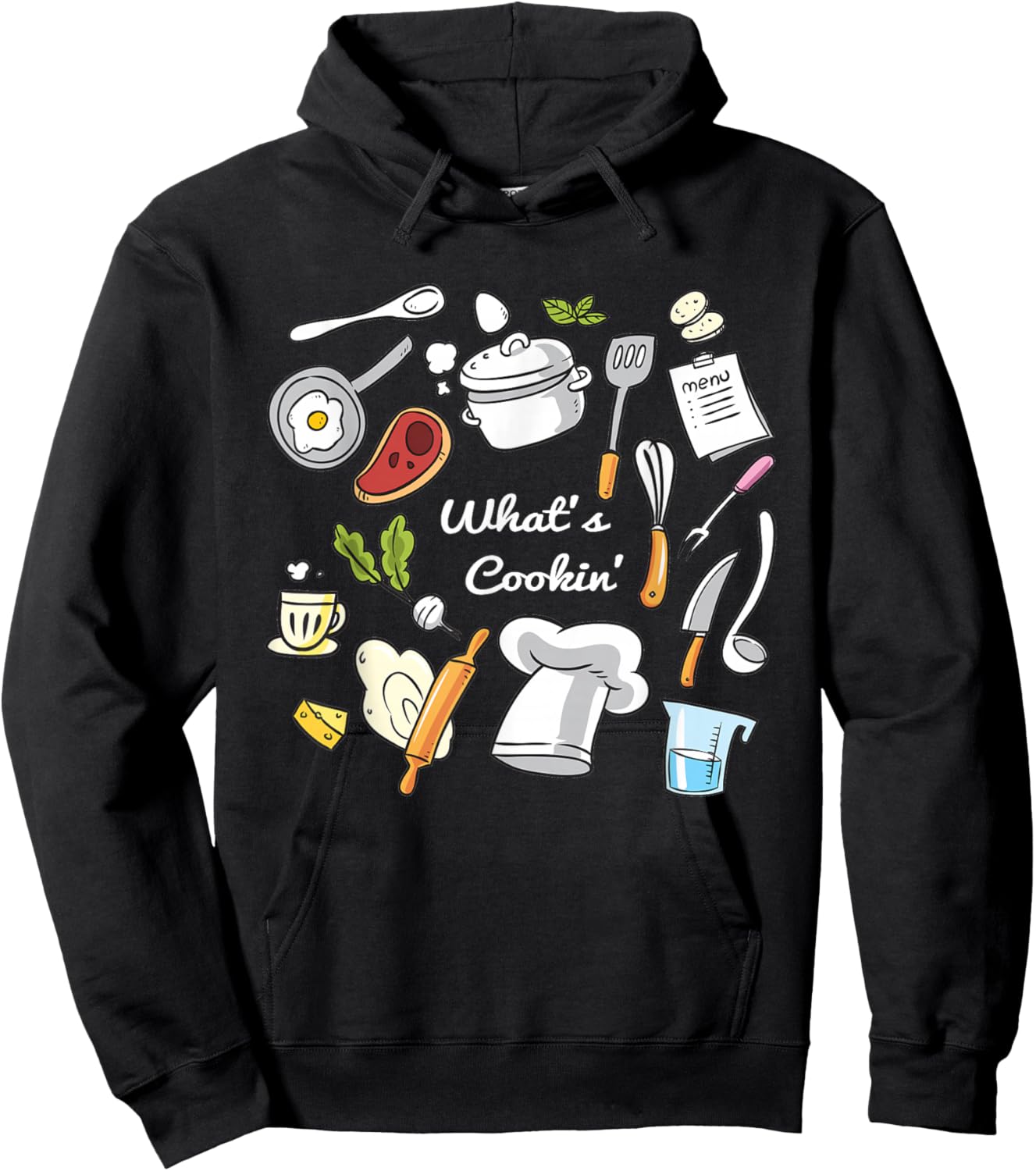Love Cooking, Baking, Gift T- Shirt, Men, Women, Kids, Drk Hoodie - Hoodie | Black