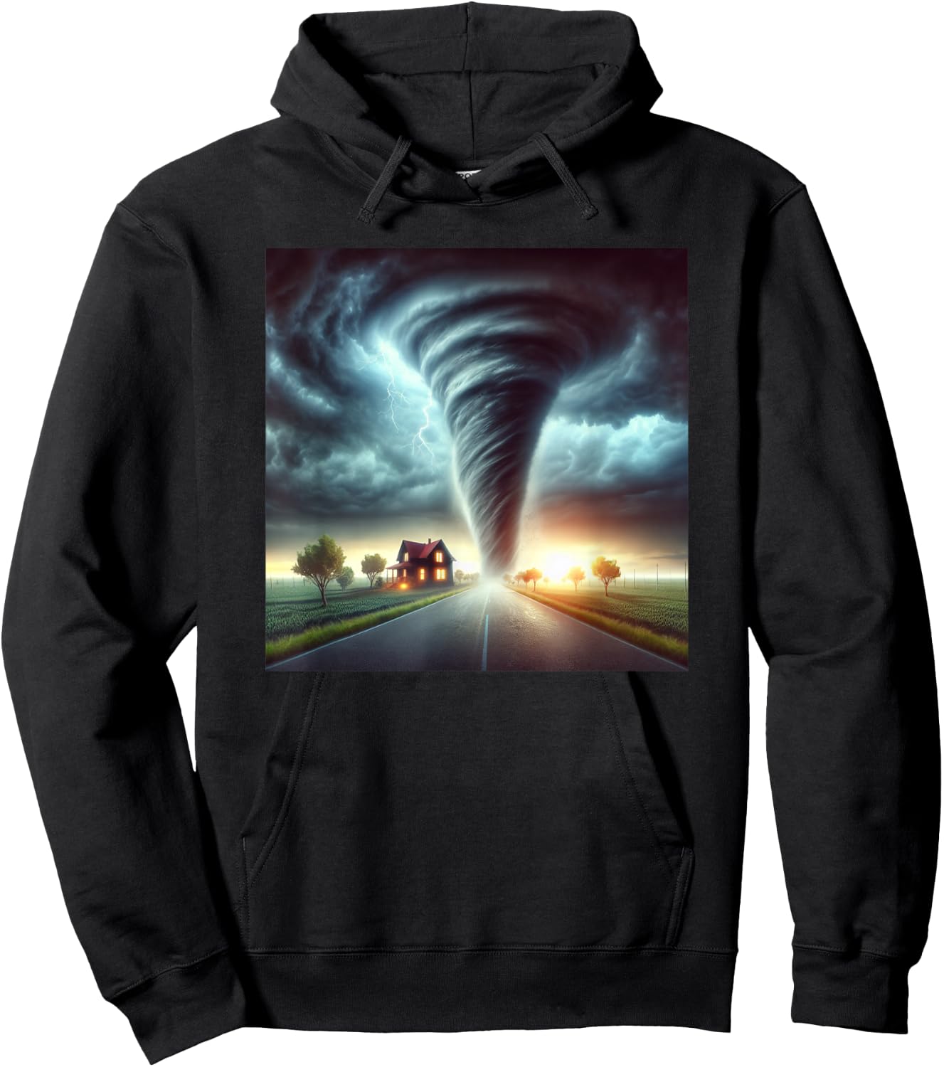 Meteorologist Storm Tornado Hurricane , Black, S Hoodie - Hoodie | Black