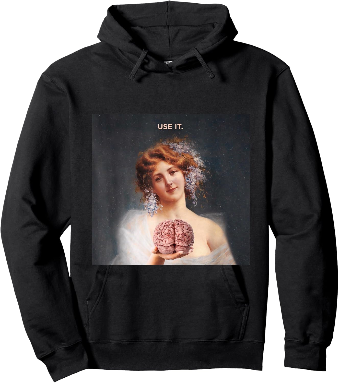 Lustiges mit Aufschrift "You're Stupid Use Your Brain" Hoodie - Hoodie | Black