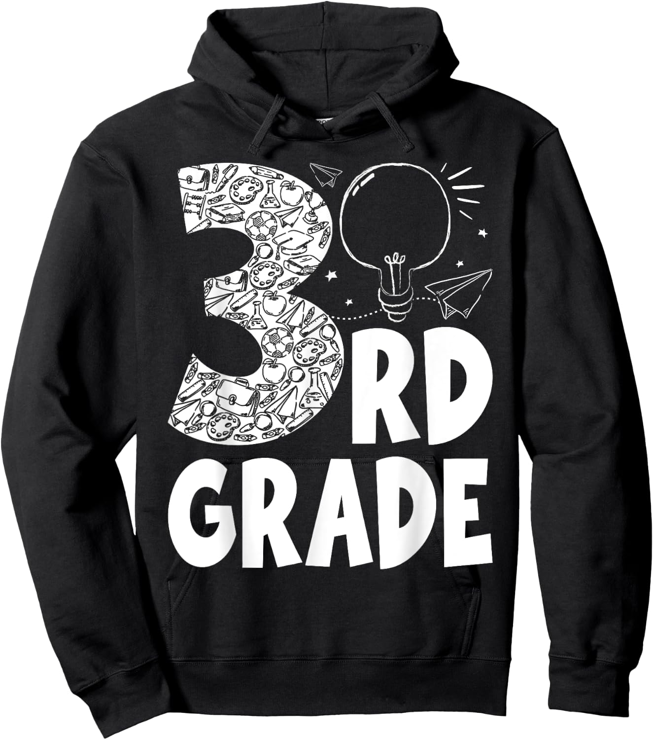 Going To 3rd Grade Teacher Squad and Third Grade Boys Girls Hoodie - Hoodie | Black
