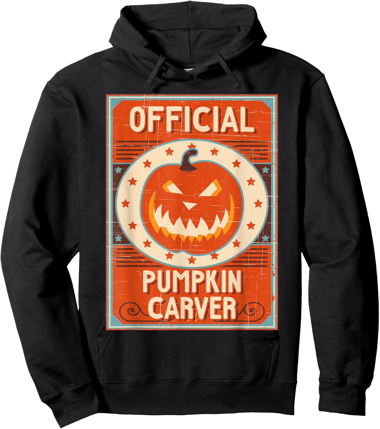 Official Pumpkin Carver Shirt For Halloween Hoodie - Hoodie | Black
