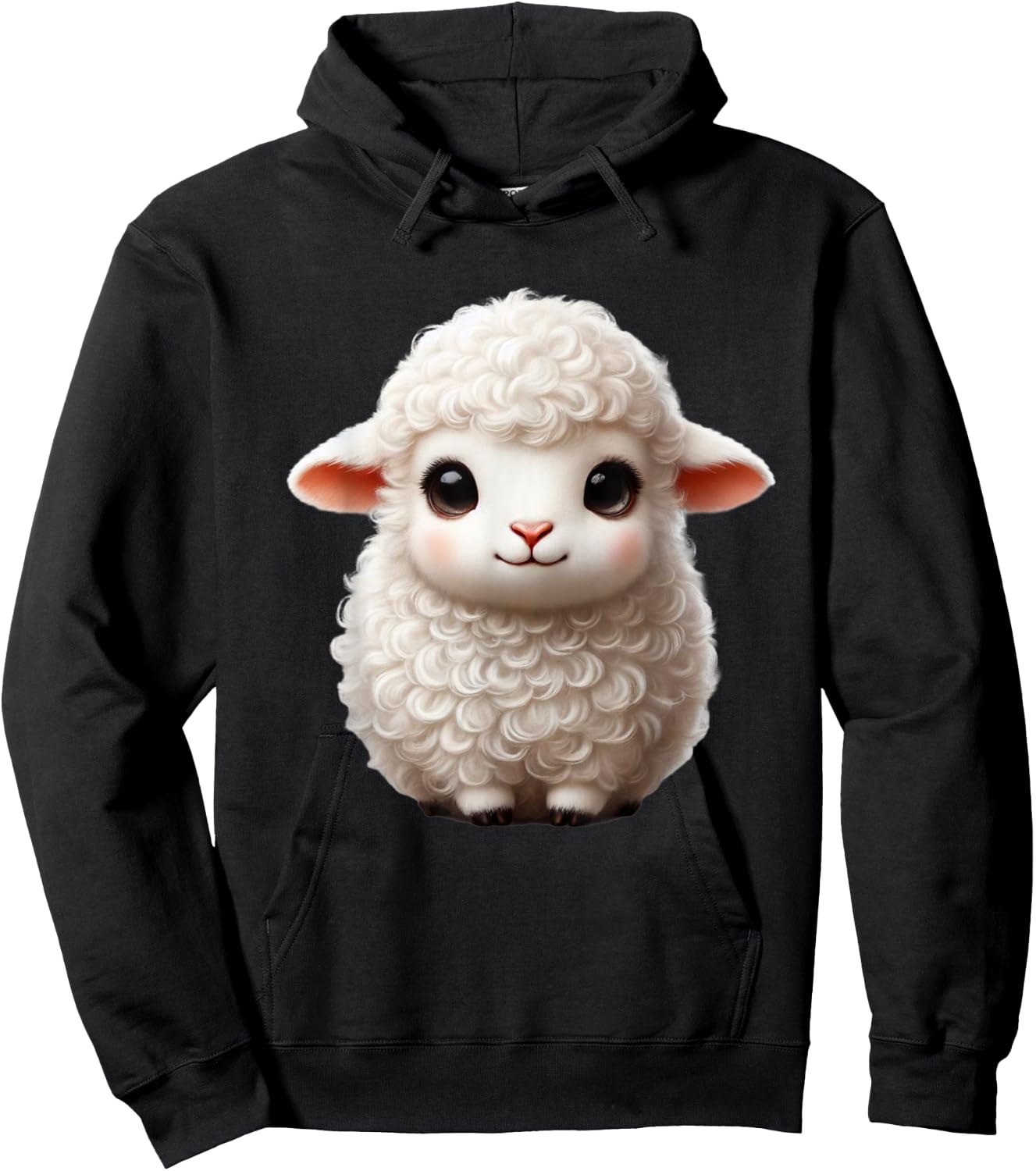 Sheep Farmer | Cute Cuddly Sheep | Funny Sheep Pun Hoodie - Hoodie | Black