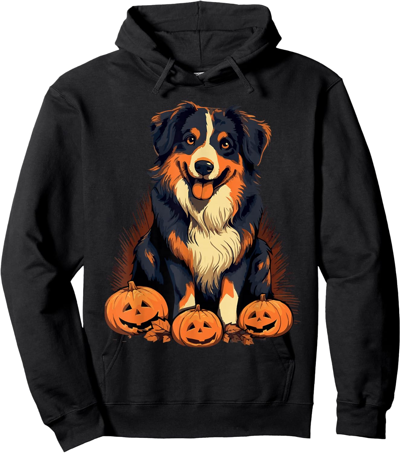 Australian Shepherd Halloween Aussie Hoodie - Hoodie | Black