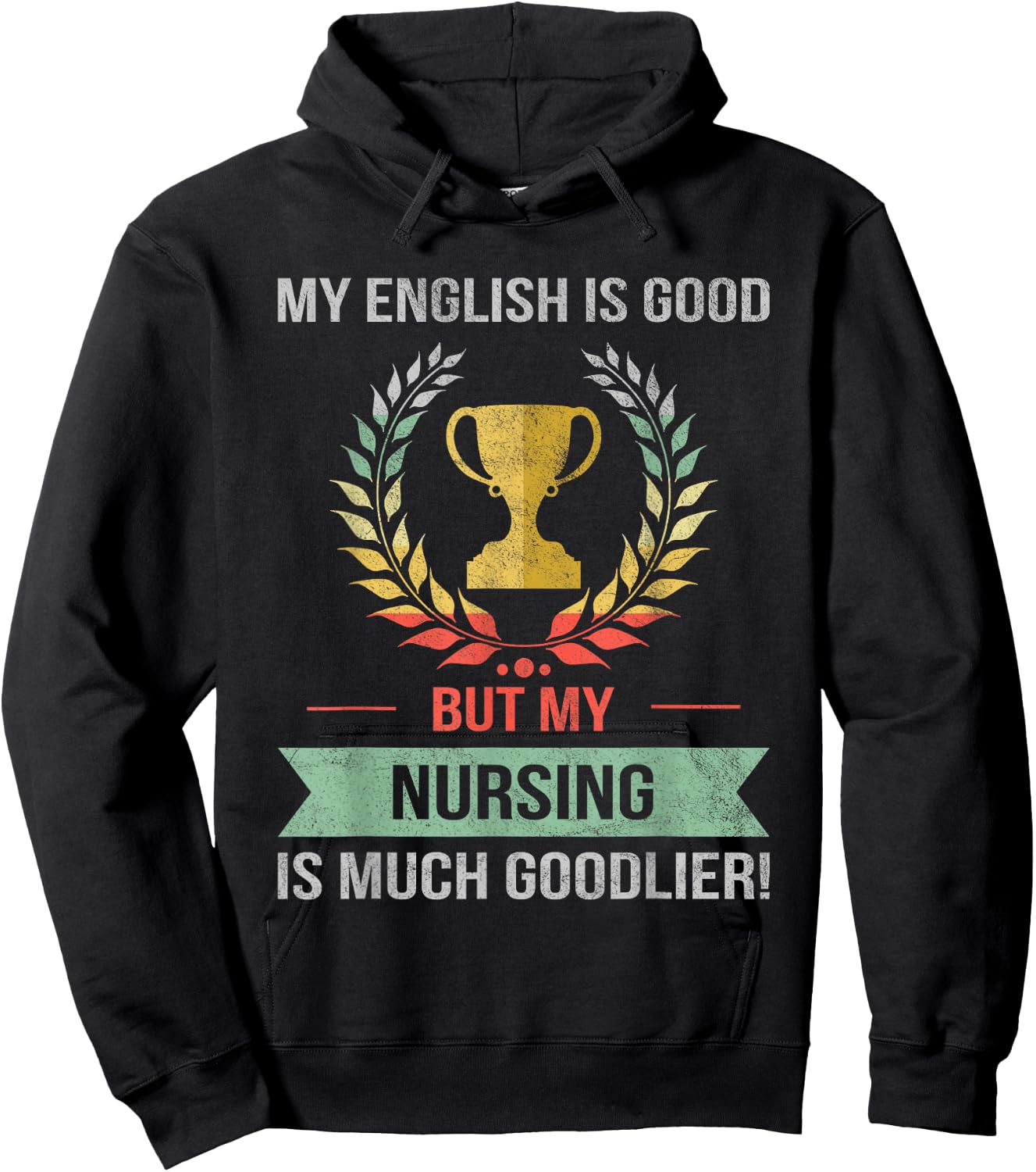 Funny Nurse Occupation Hoodie - Hoodie | Black