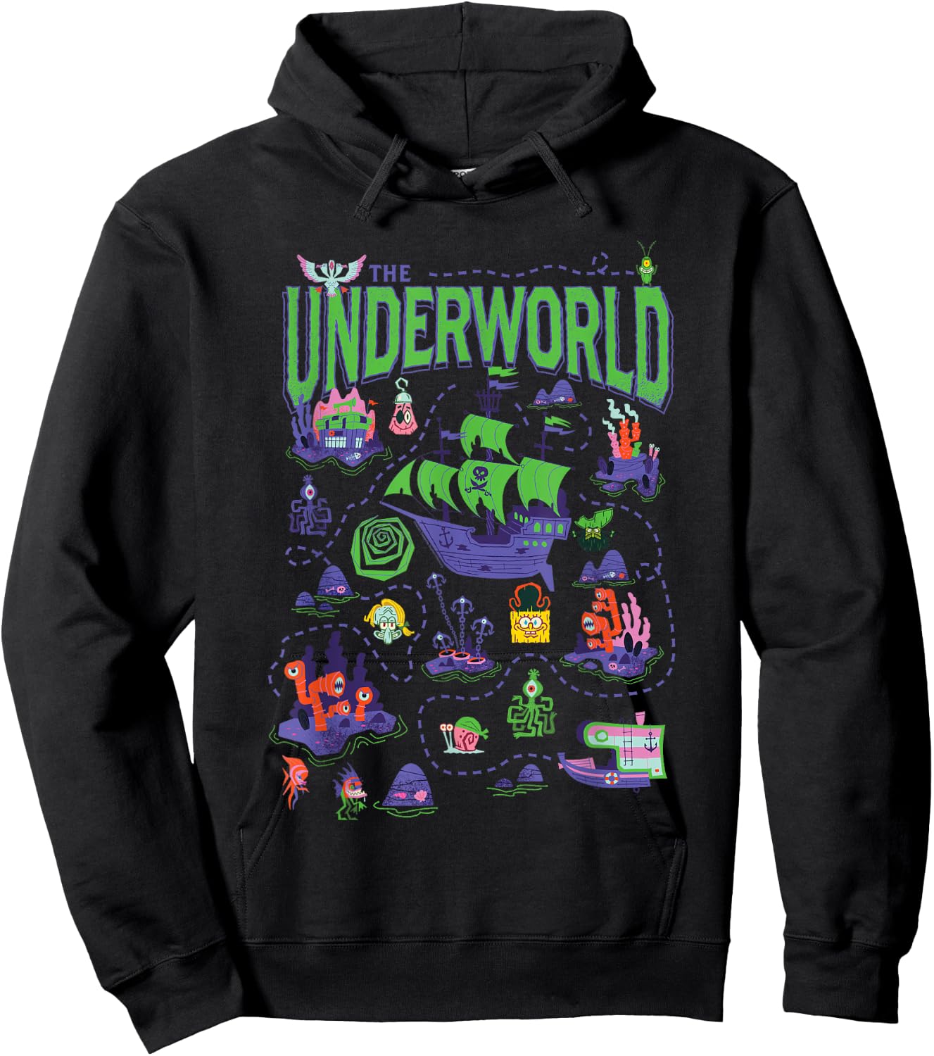The Underworld Hoodie - Hoodie | Black