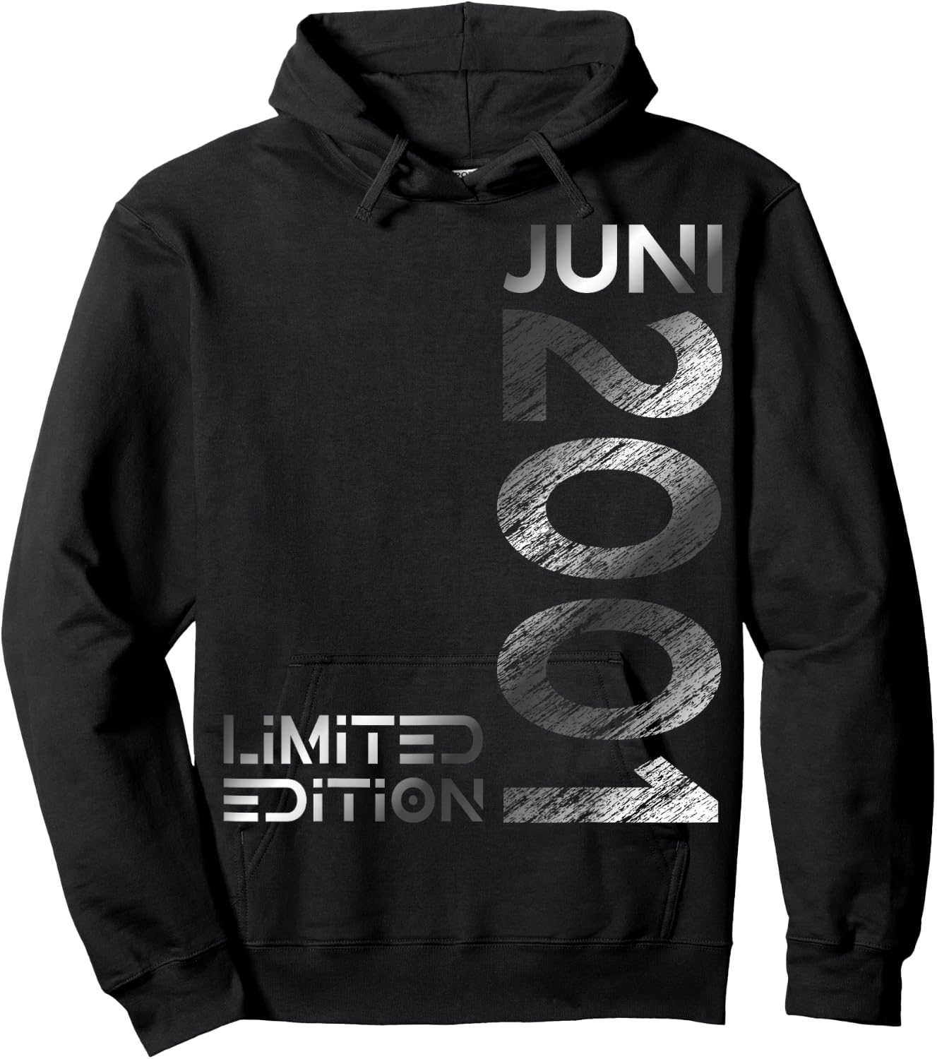 Limited Edition Juni 2001 Mann Frau 25. Geburtstag Hoodie - Hoodie | Black