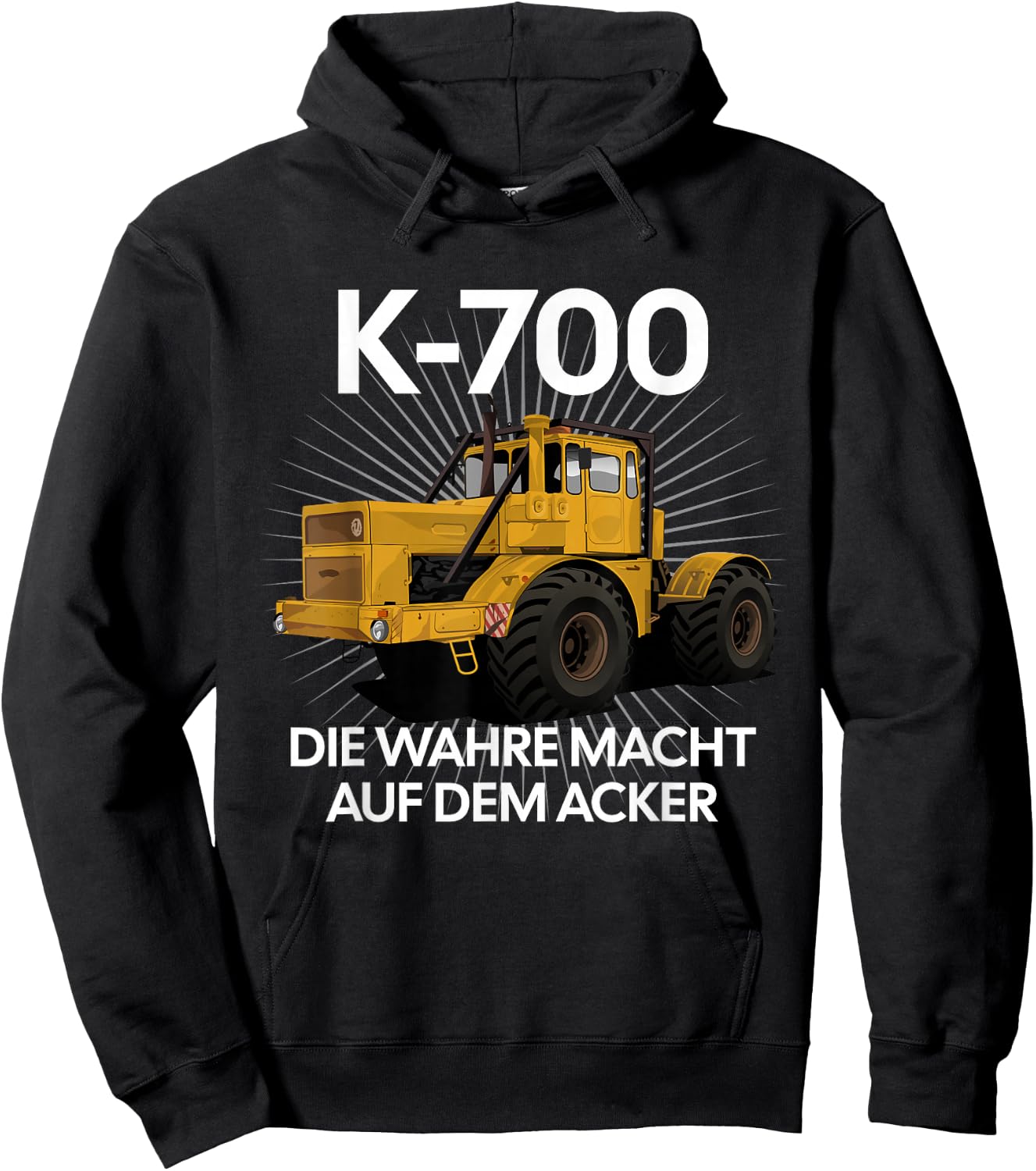 Kirowetz K700 Tractor Hoodie - Hoodie | Black