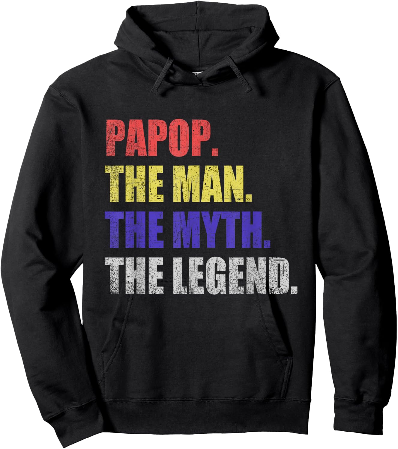 Papop Man Myth Legend Hoodie - Hoodie | Black