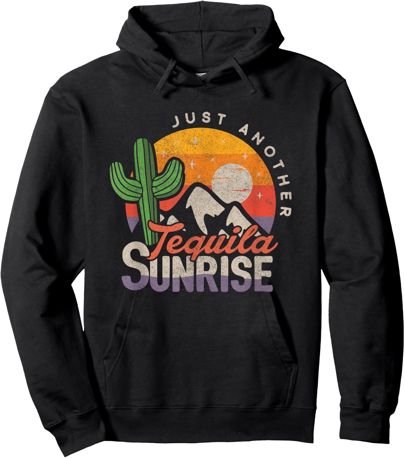 Tequila Lover Shirt Just Another Tequila Sunrise Summer Women Hoodie - Hoodie | Black