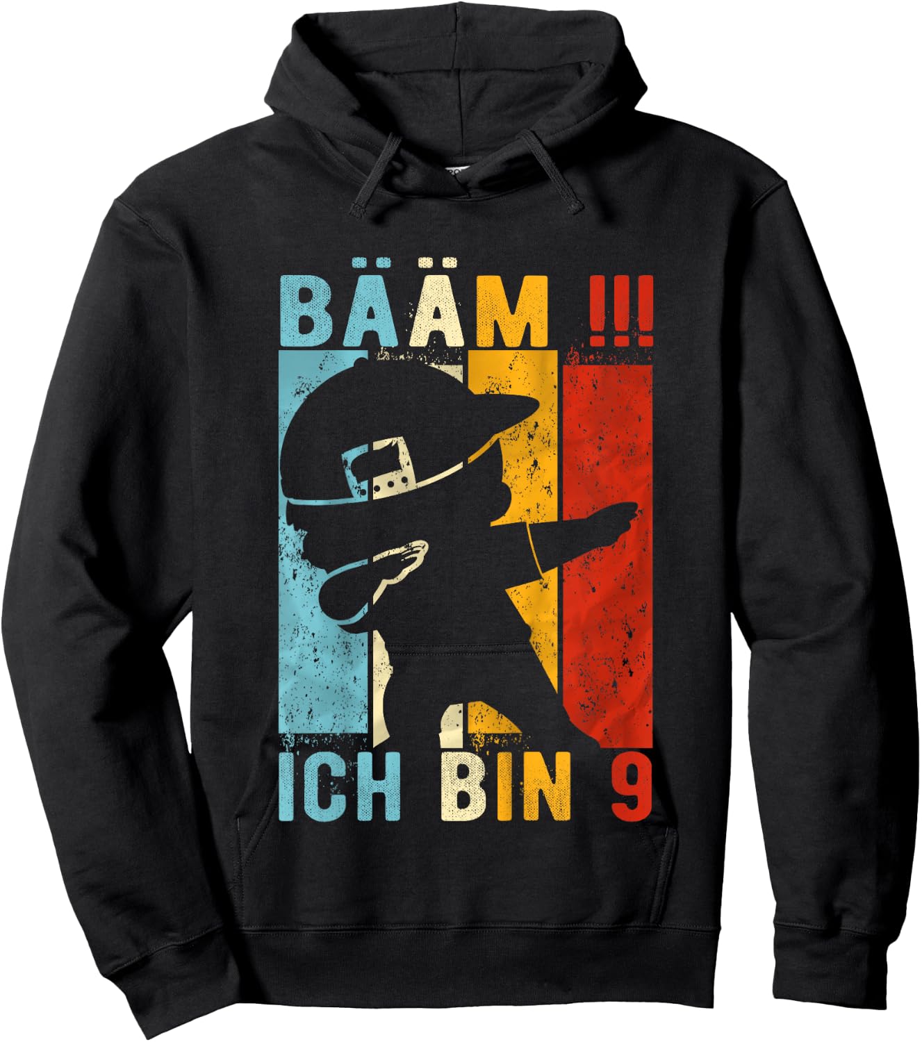 Children's Dabbing Birthday 9 Years Boy Gift 9 Boys , black Hoodie - Hoodie | Black