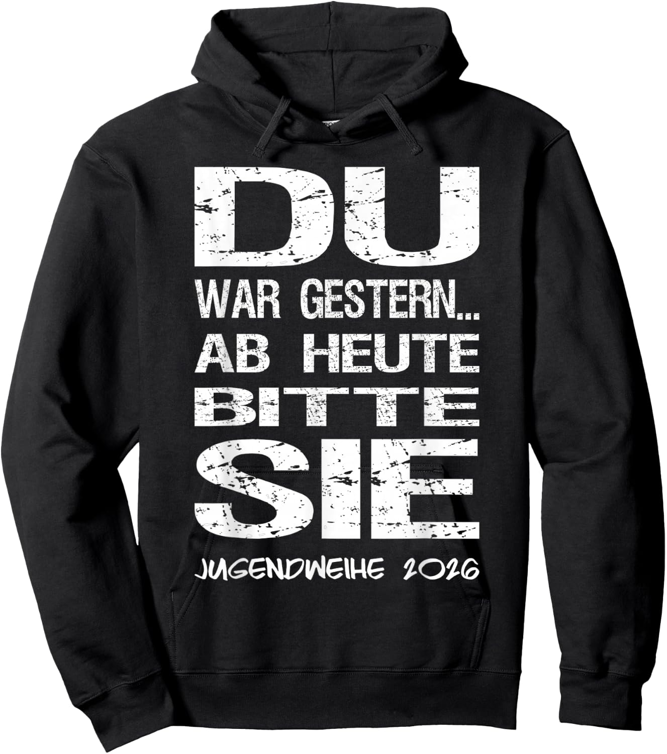 Jugendweihe 2026 Gästebuch Hoodie - Hoodie | Black