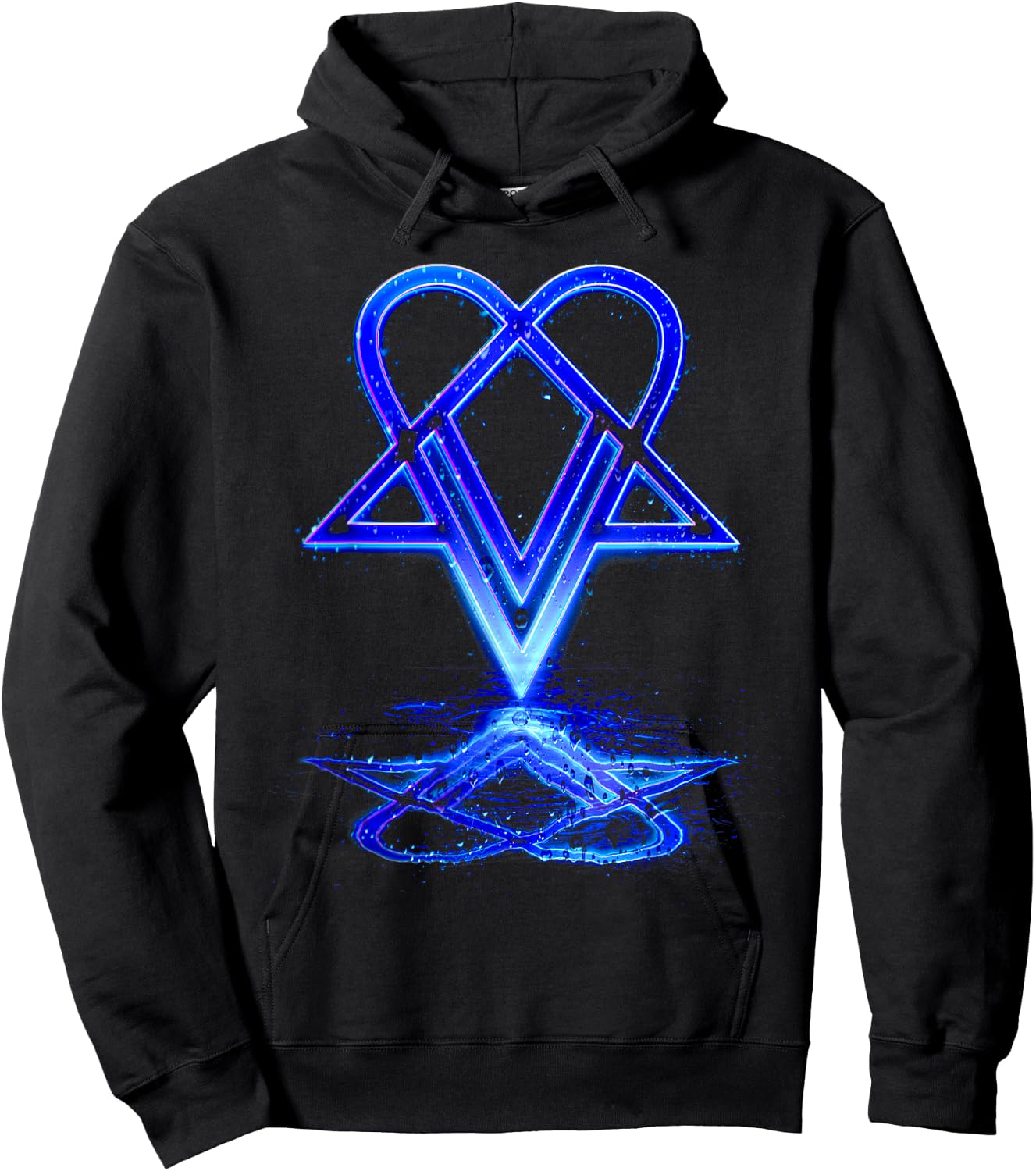 City Valo – Blue V Gram Hoodie - Hoodie | Black