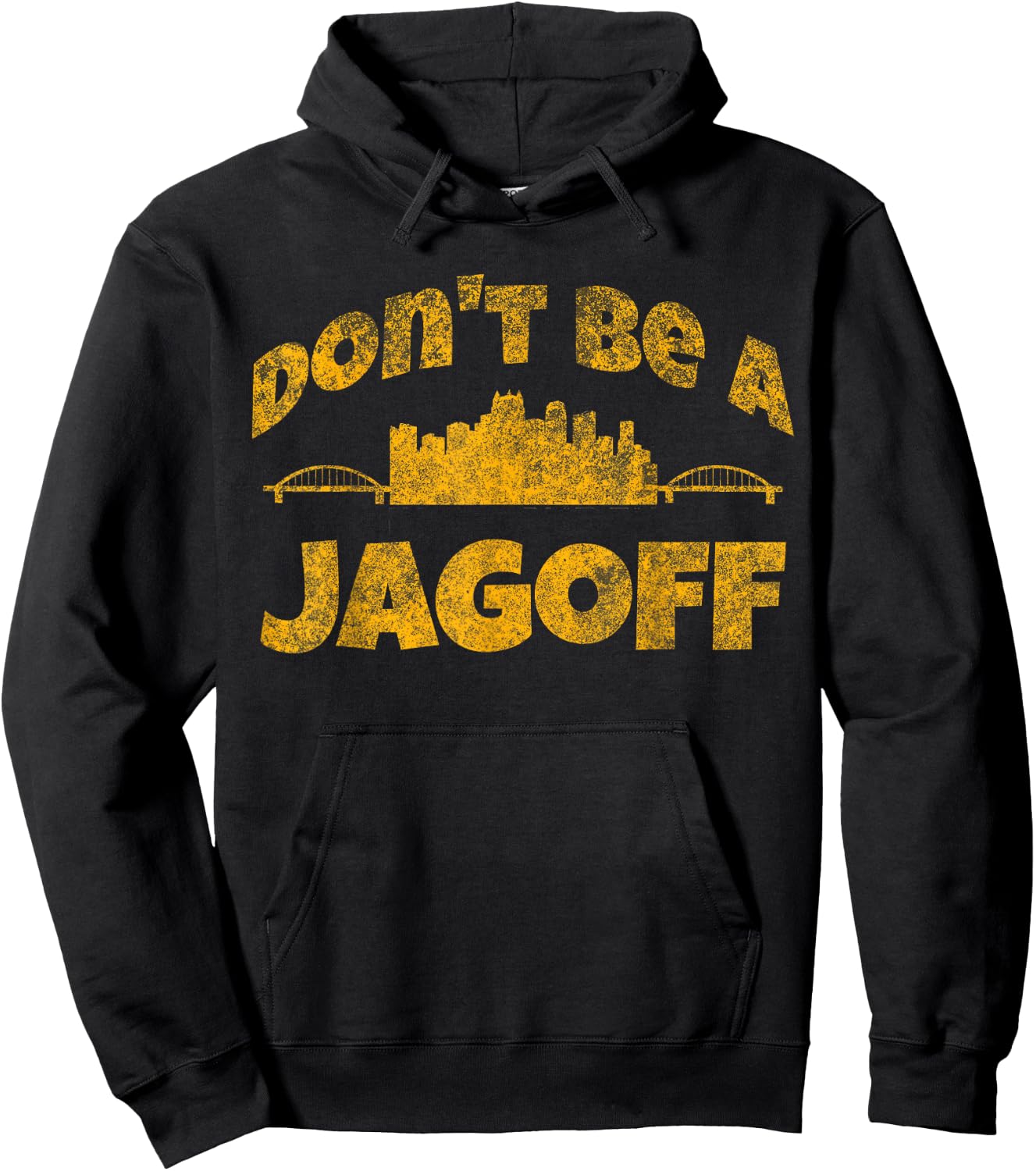 Pittsburgh Jagoff Yinz Funny Yinzer Steel City 412 Home Hoodie - Hoodie | Black