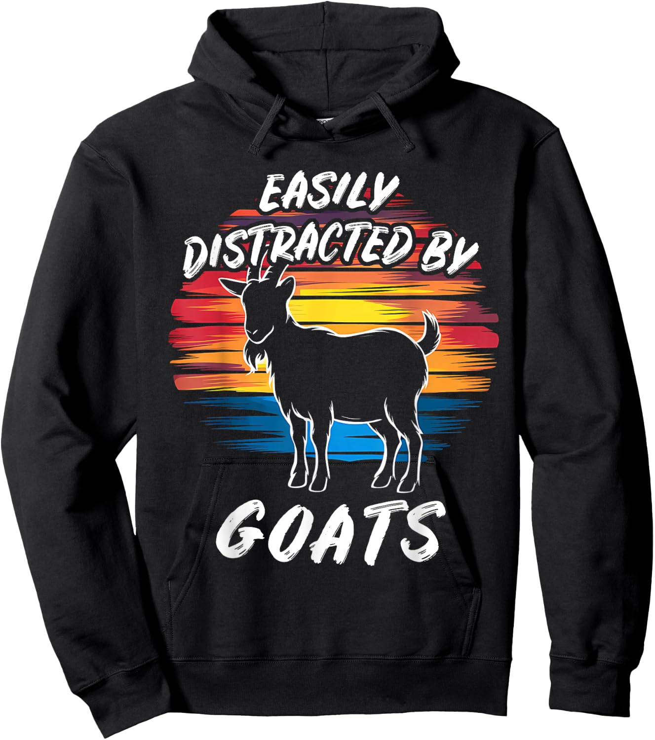 Goat Lover Farming Nature Farmer Gift | & Hoodie - Hoodie | Black