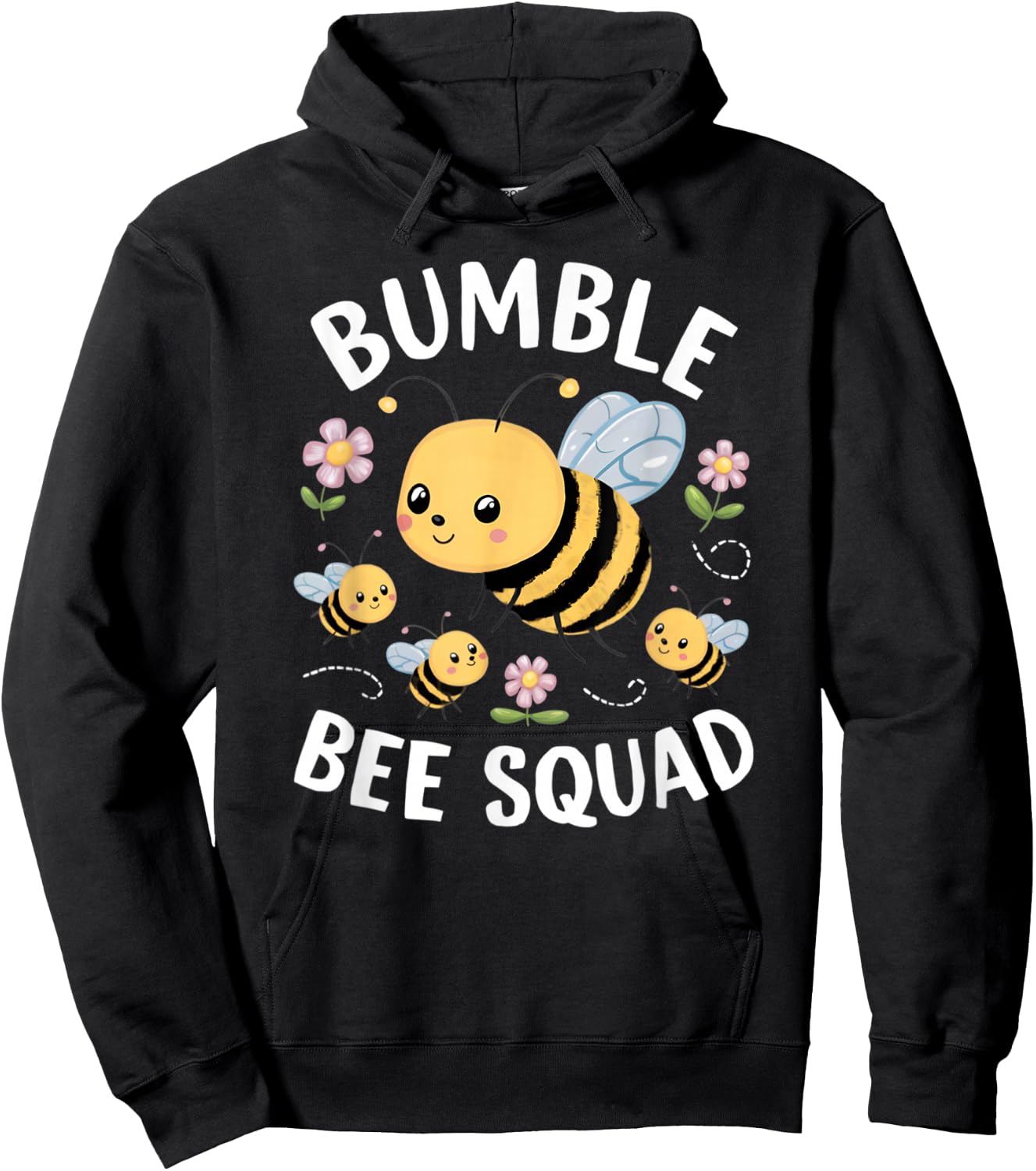 Bumble Bee Squad Bumblebee Teacher Team Group Hoodie - Hoodie | Black
