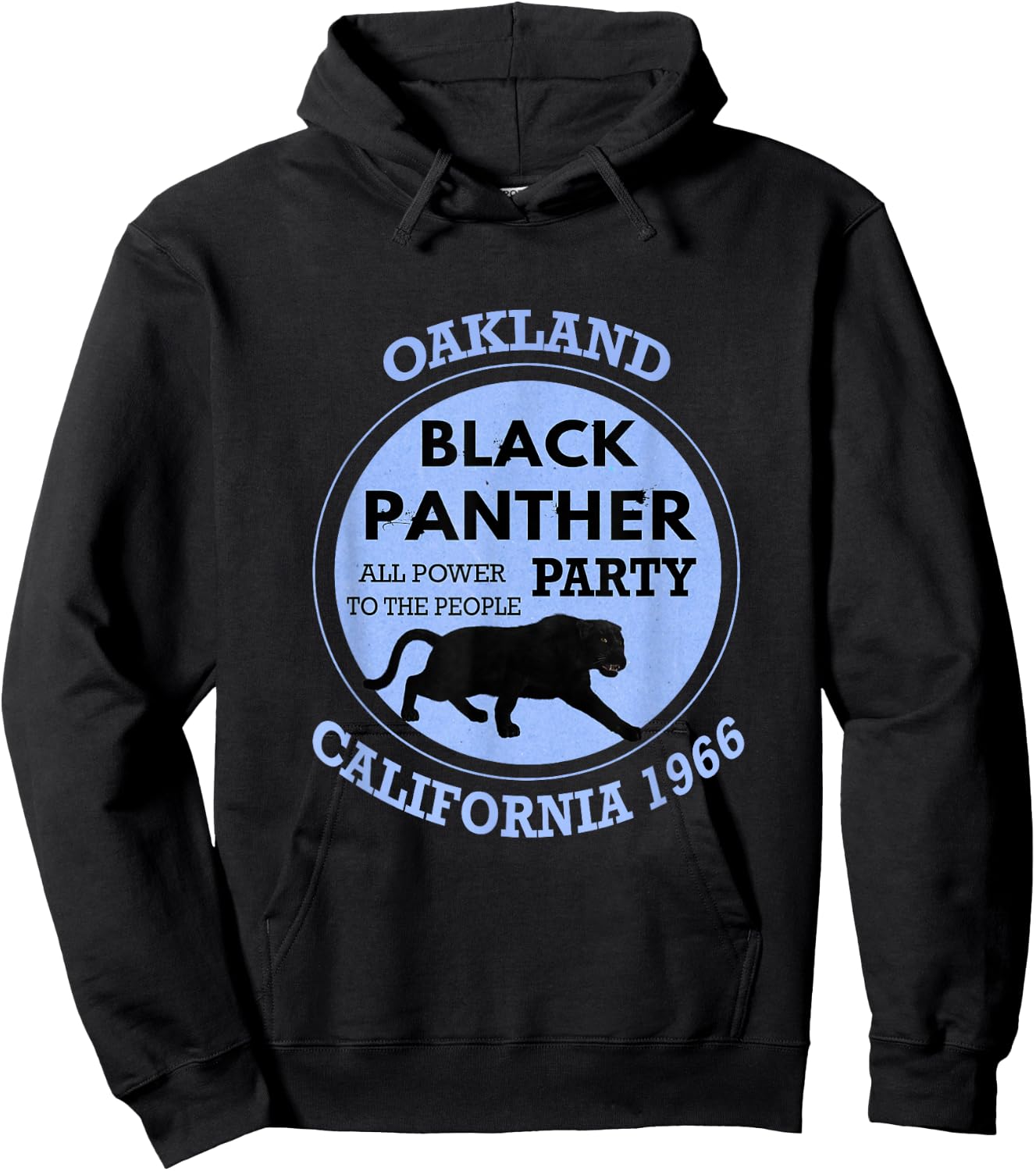 Oakland California 1966 Black Panther Party Hoodie - Hoodie | Black