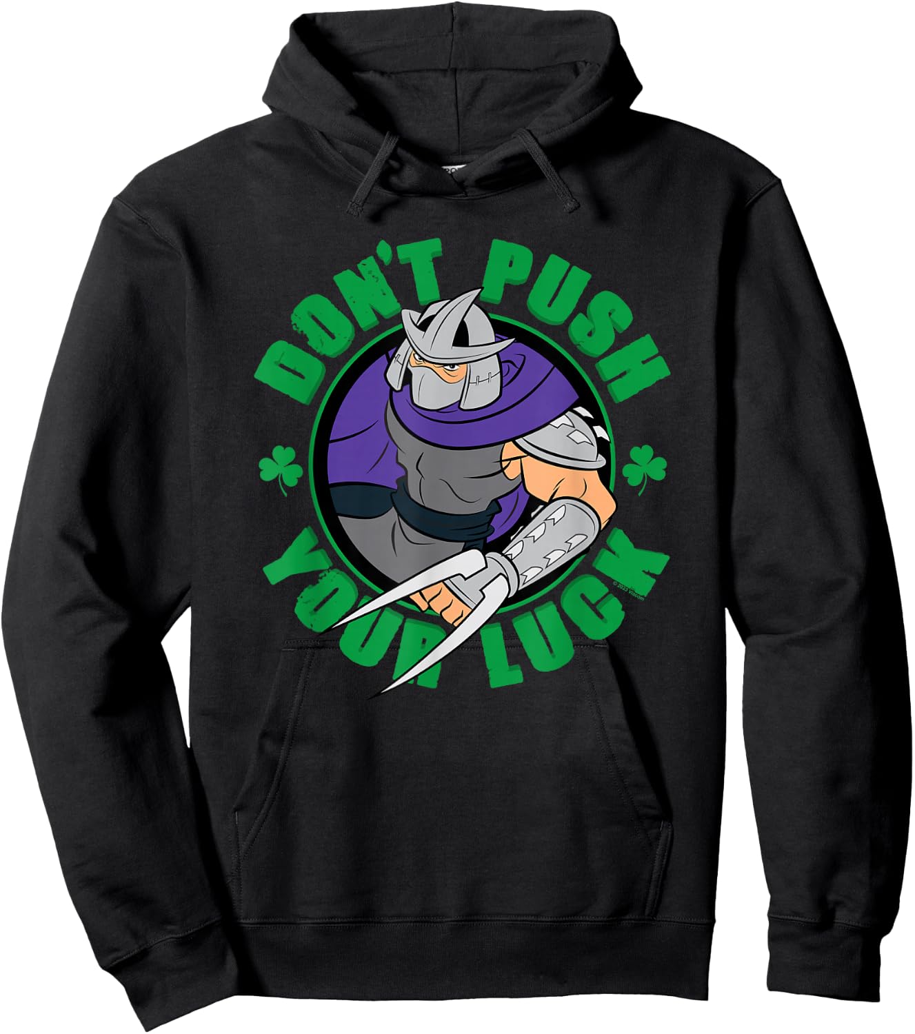 Teenage Mutant Ninja Turtles St. Patrick's Day Shredder Luck Hoodie - Hoodie | Black