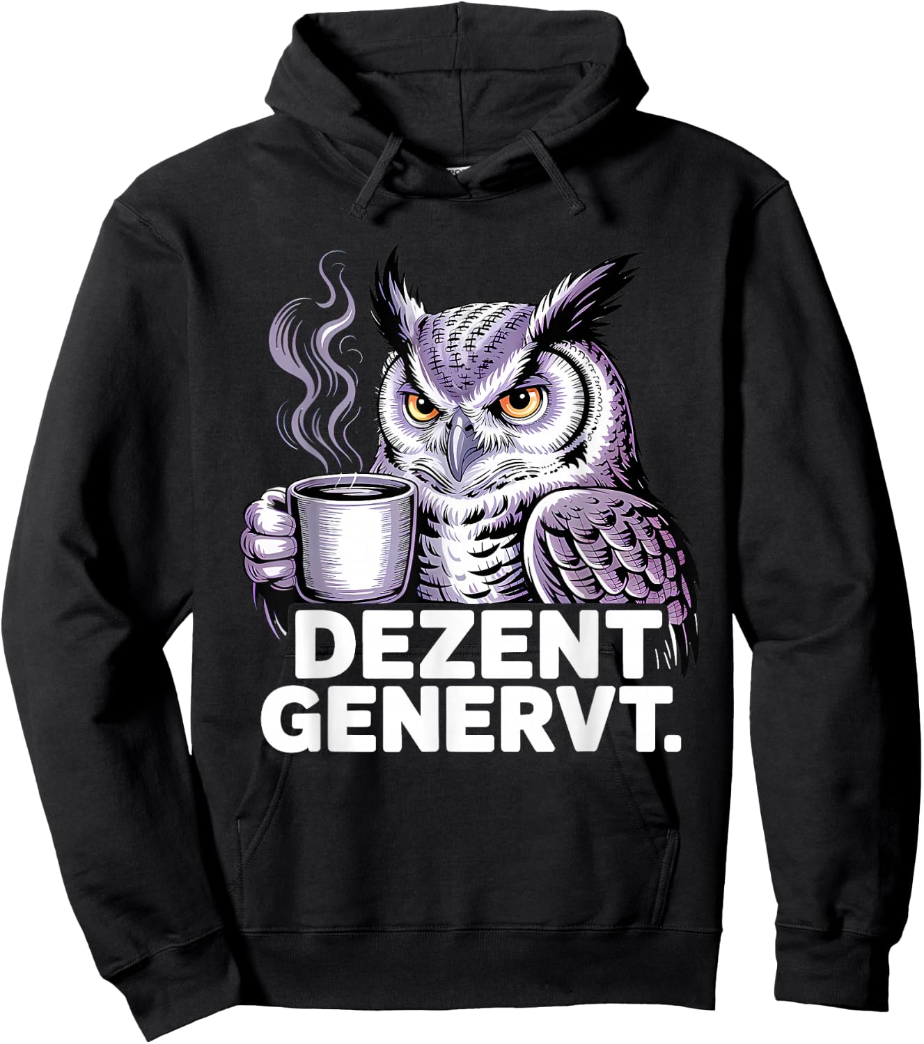 Dezent Genervt Hoodie - Hoodie | Black