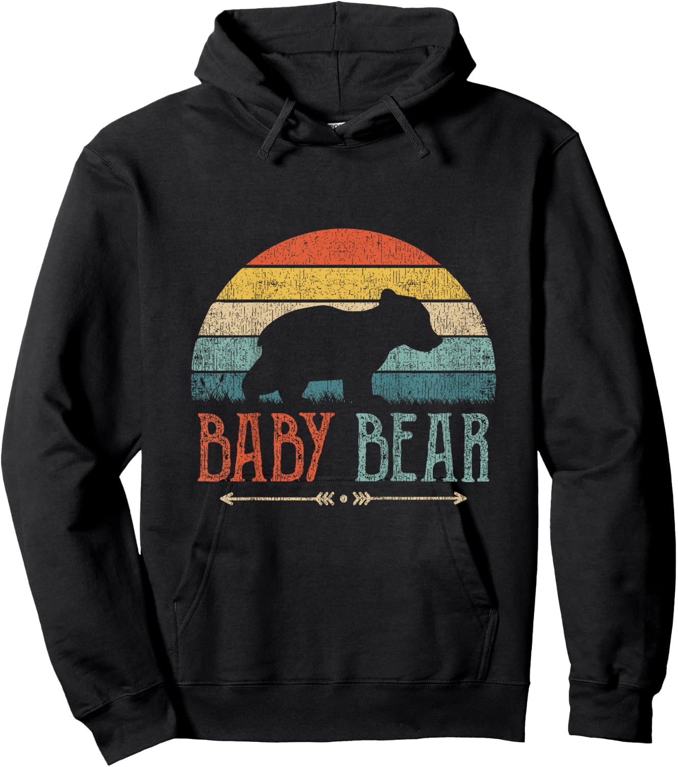 Baby Bear Geschenkidee kleine Kinder Kleinkinder Baby Bär Hoodie - Hoodie | Black