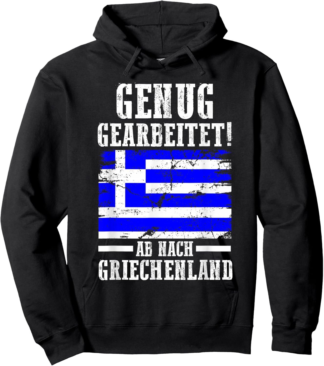 Holiday Greek Greece , black, s Hoodie - Hoodie | Black