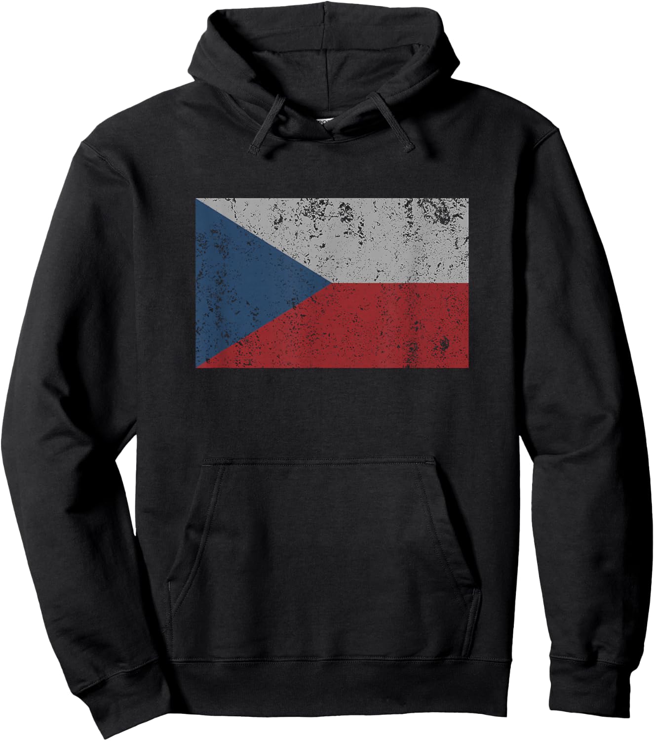Czech Republic Flag Czechoslovakia Ceske Republiky T Shirt Hoodie - Hoodie | Black