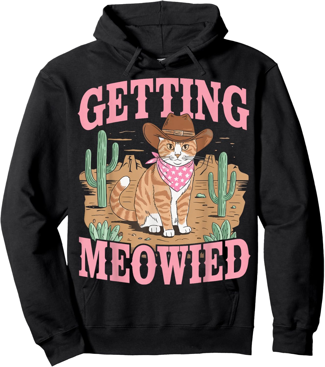 I'm Getting Meowied Hoodie - Hoodie | Black