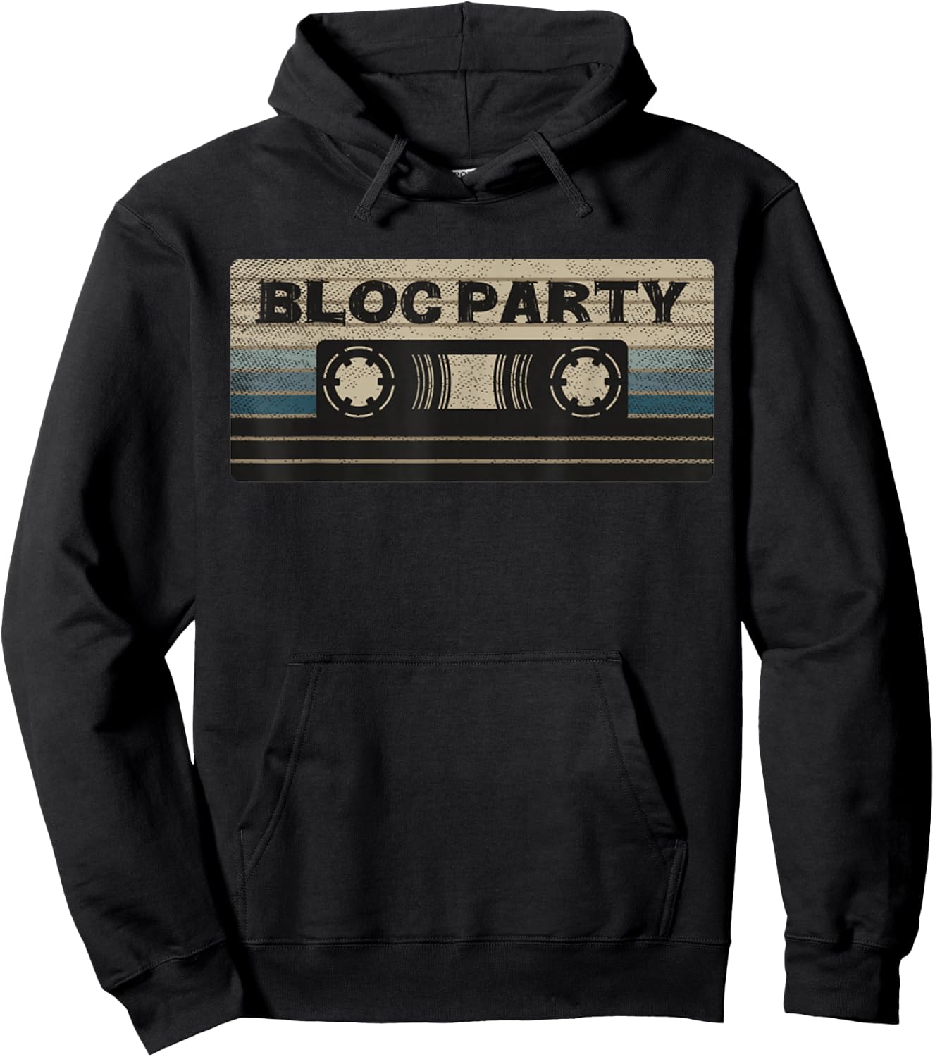 Vintage Bloc Cassette Party Mix Tape Music 2000s Rock , Black, S Hoodie - Hoodie | Black