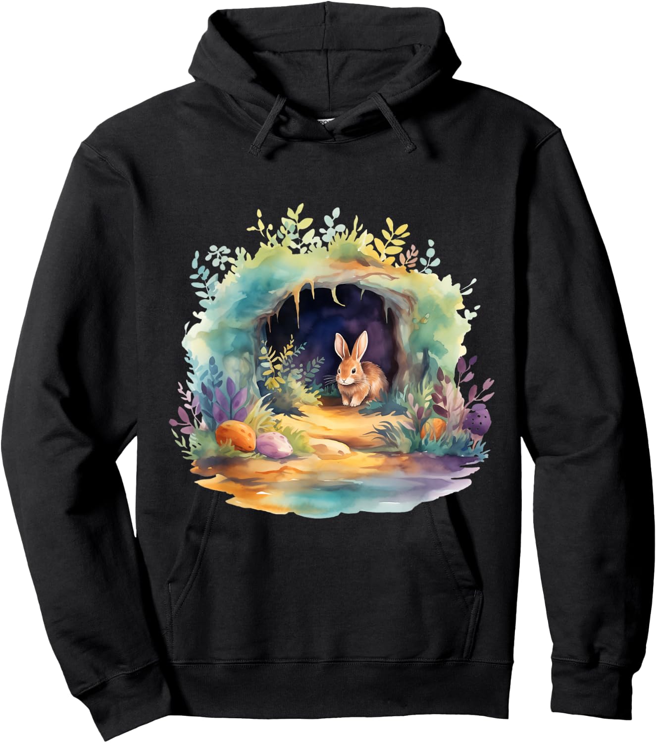 Easter Ostara Eostre Pagan Witchcraft Spring Moon Hoodie - Hoodie | Black