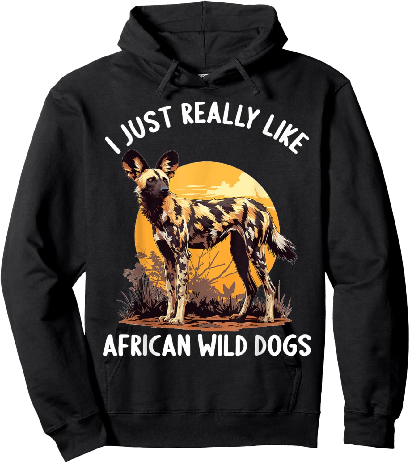 I just really like Wild Dogs Lovers Wild Dog Hoodie - Hoodie | Black
