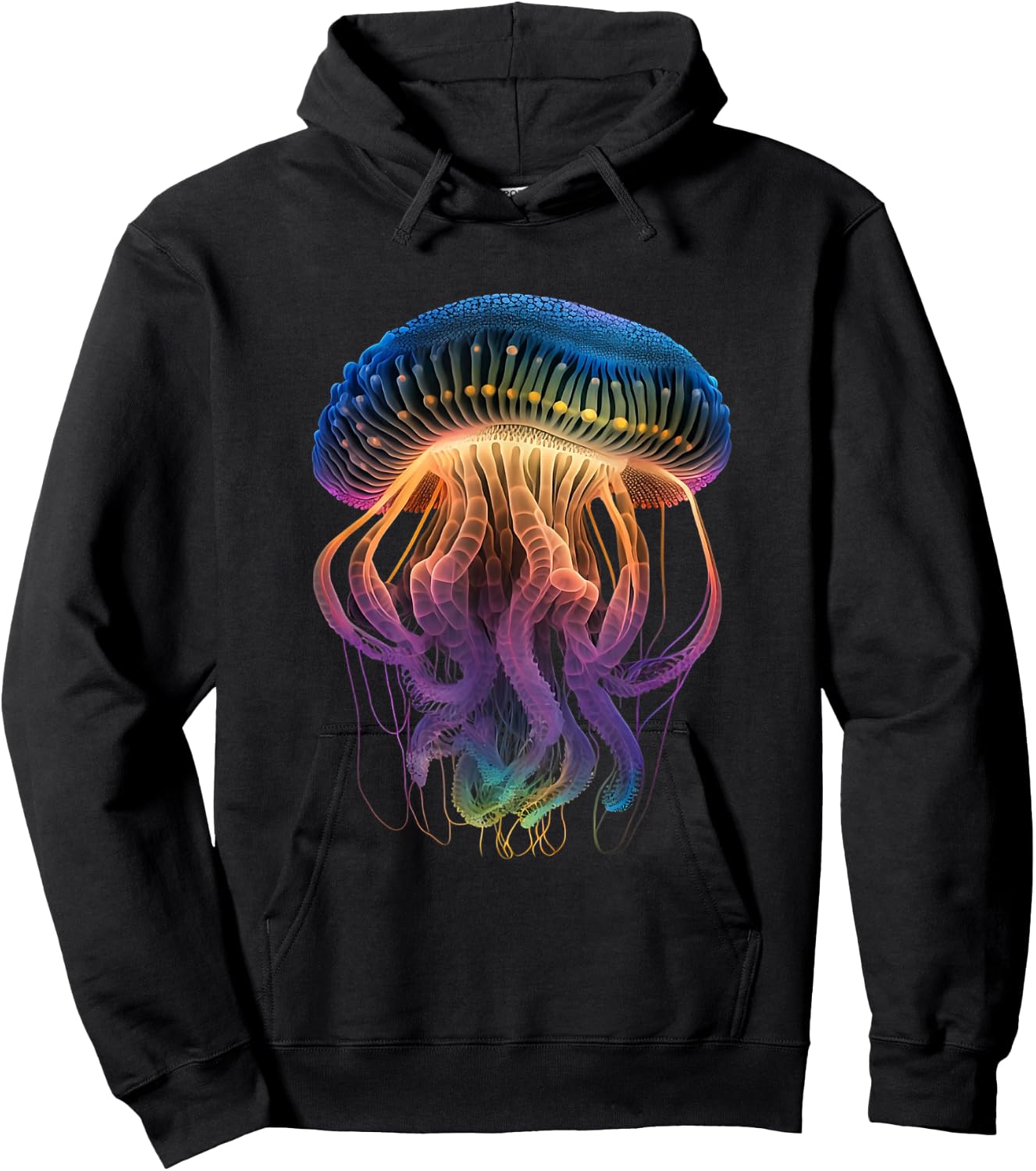 Luminous Jellyfish Hoodie - Hoodie | Black