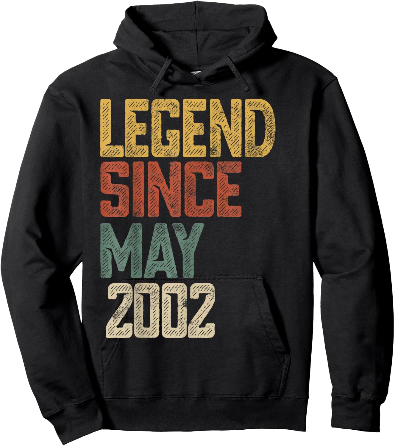 Legend 2002 23 Year Old Women 23th Birthday Hoodie - Hoodie | Black
