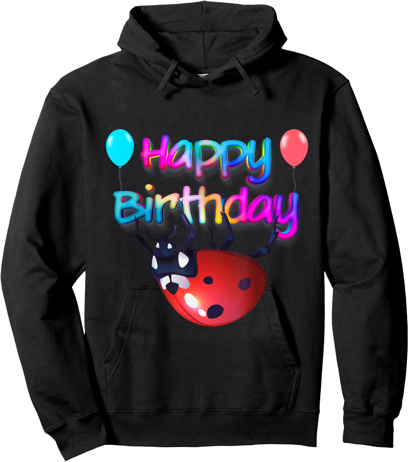 happy birthday Ladybug It's My Birthday Cute Ladybug Lover Hoodie - Hoodie | Black