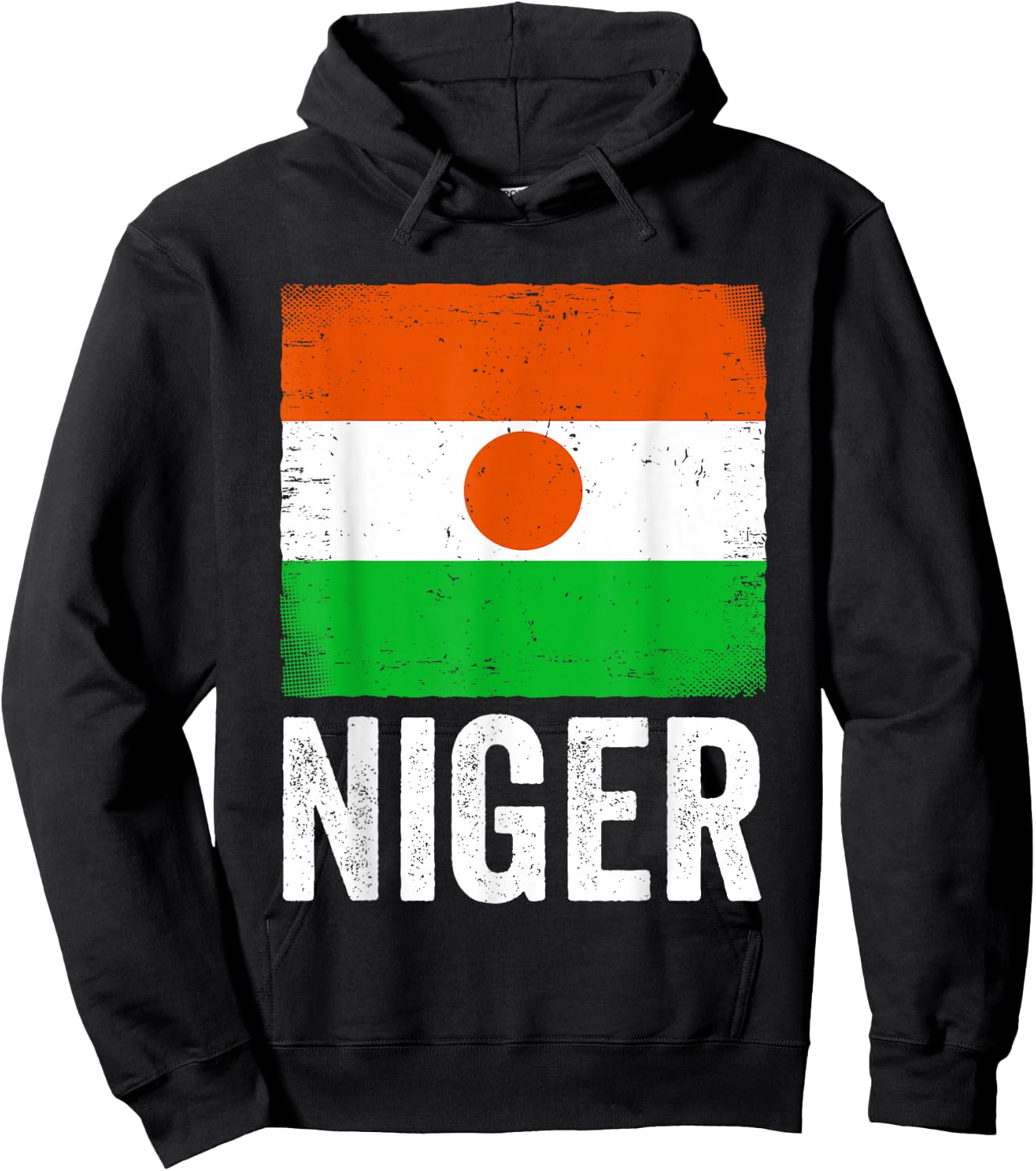 Nigerien Flag Niger Hoodie - Hoodie | Black