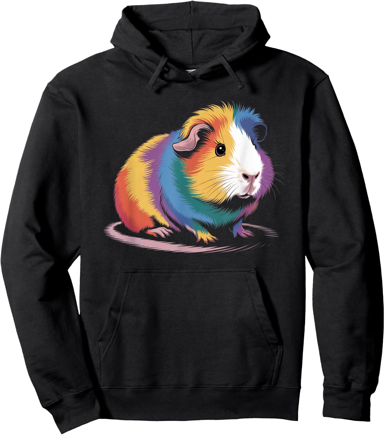 Guinea Pig Lover – Cute Pet Enthusiast Design Hoodie - Hoodie | Black