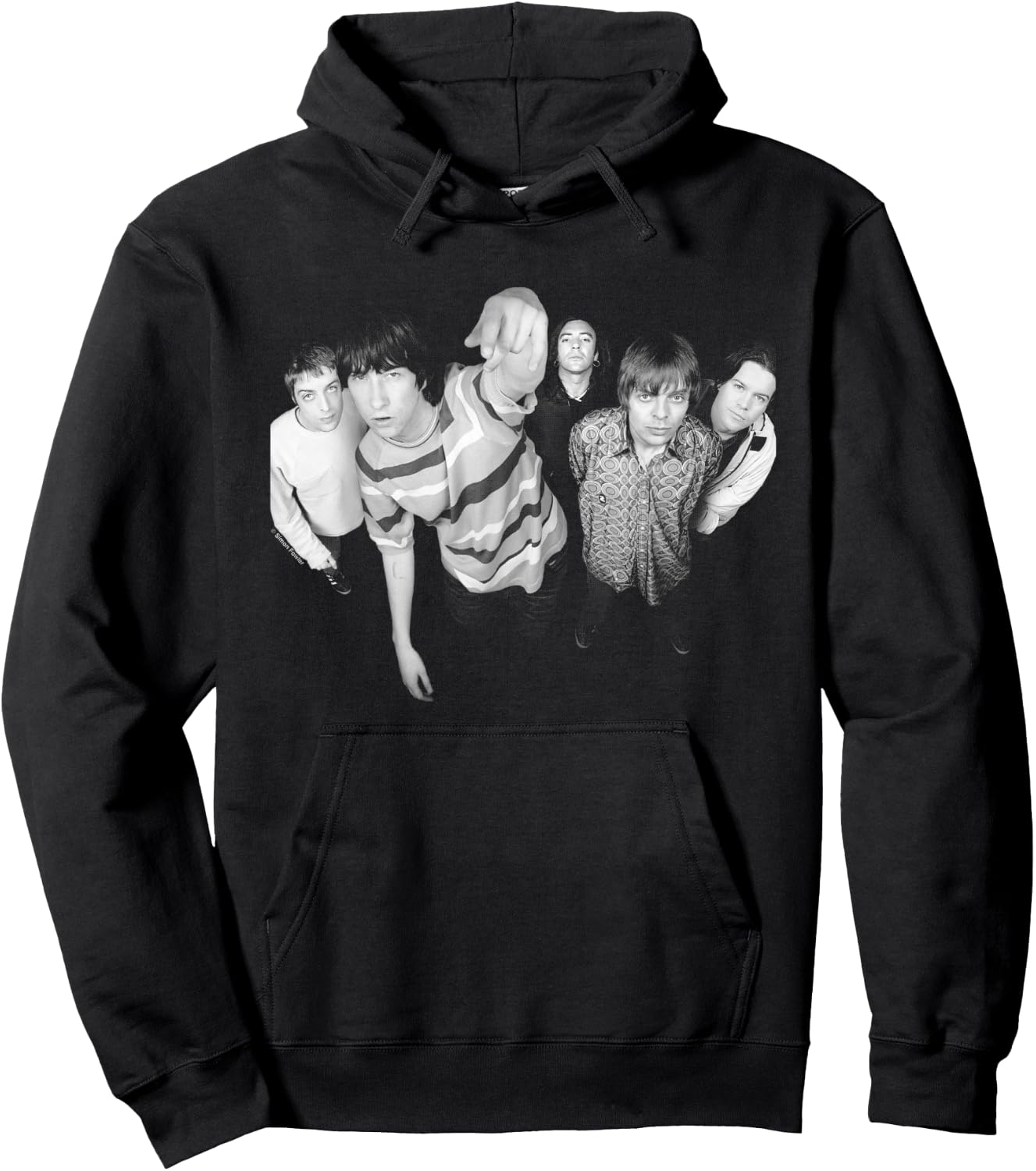 Primal Scream Photo by Simon Fowler , Black, S Hoodie - Hoodie | Black