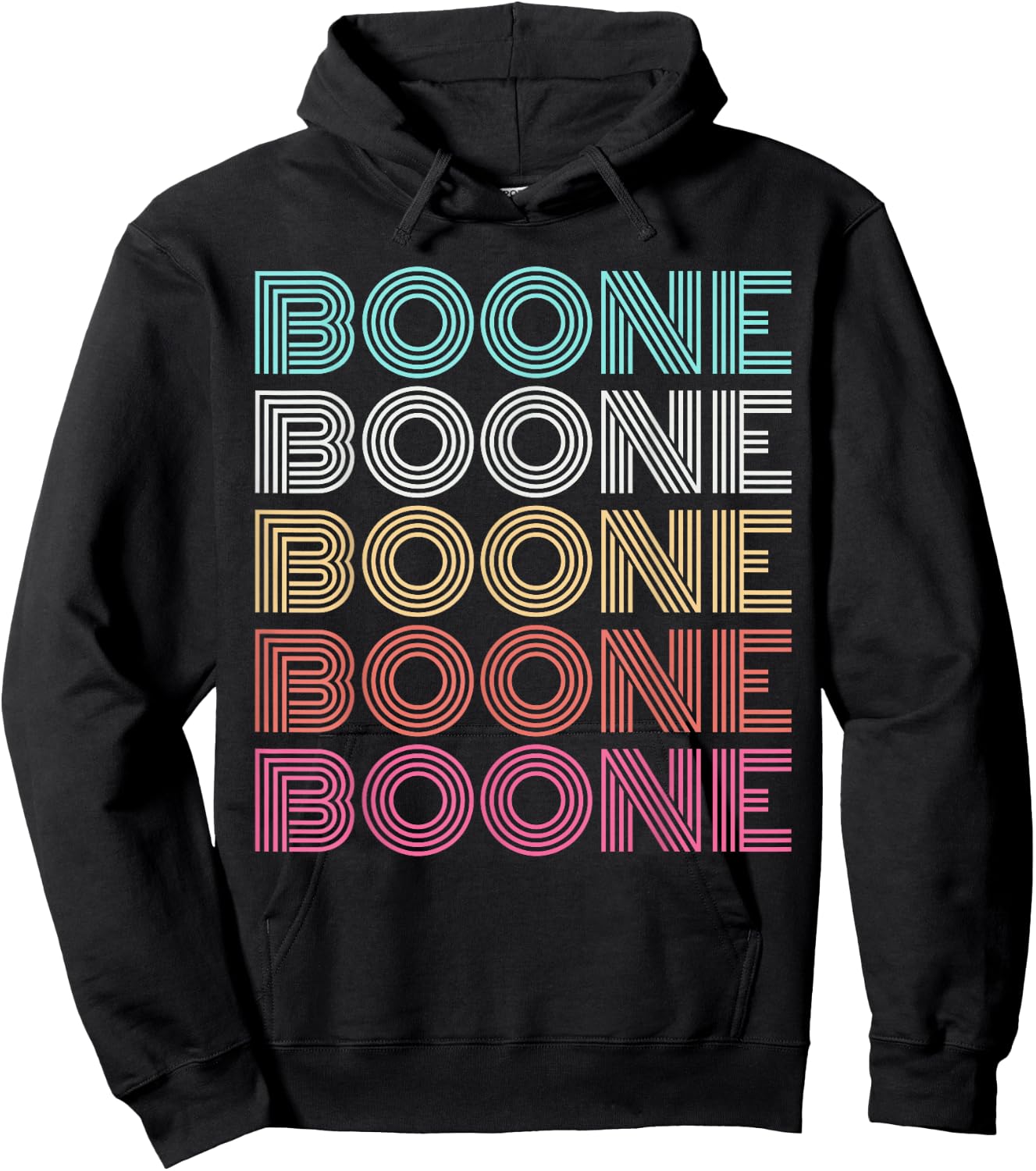 T-Shirt Hoodie - Hoodie | Black