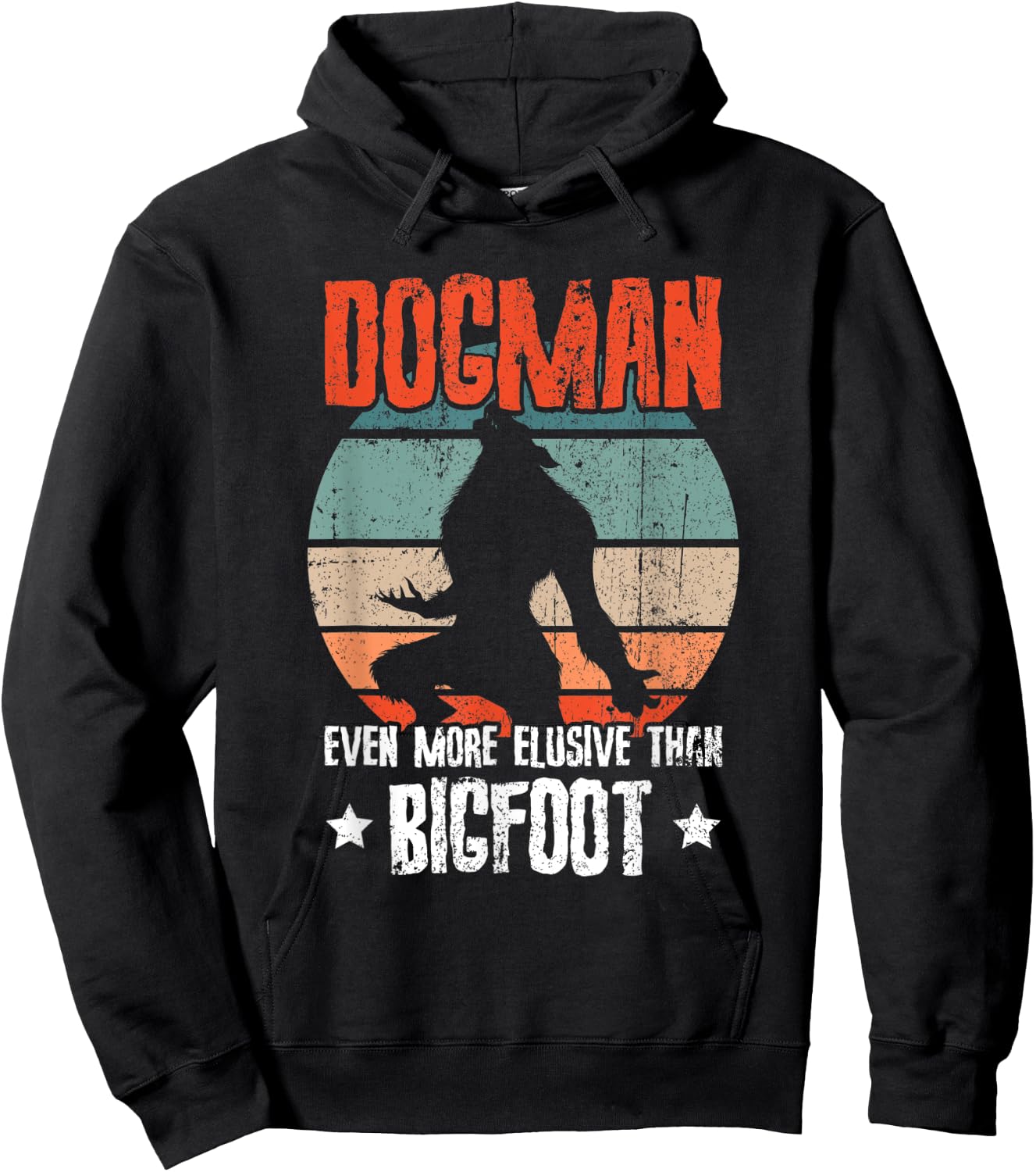 Michigan Cryptids Cryptozoology Monsters Michigan Dogman Hoodie - Hoodie | Black