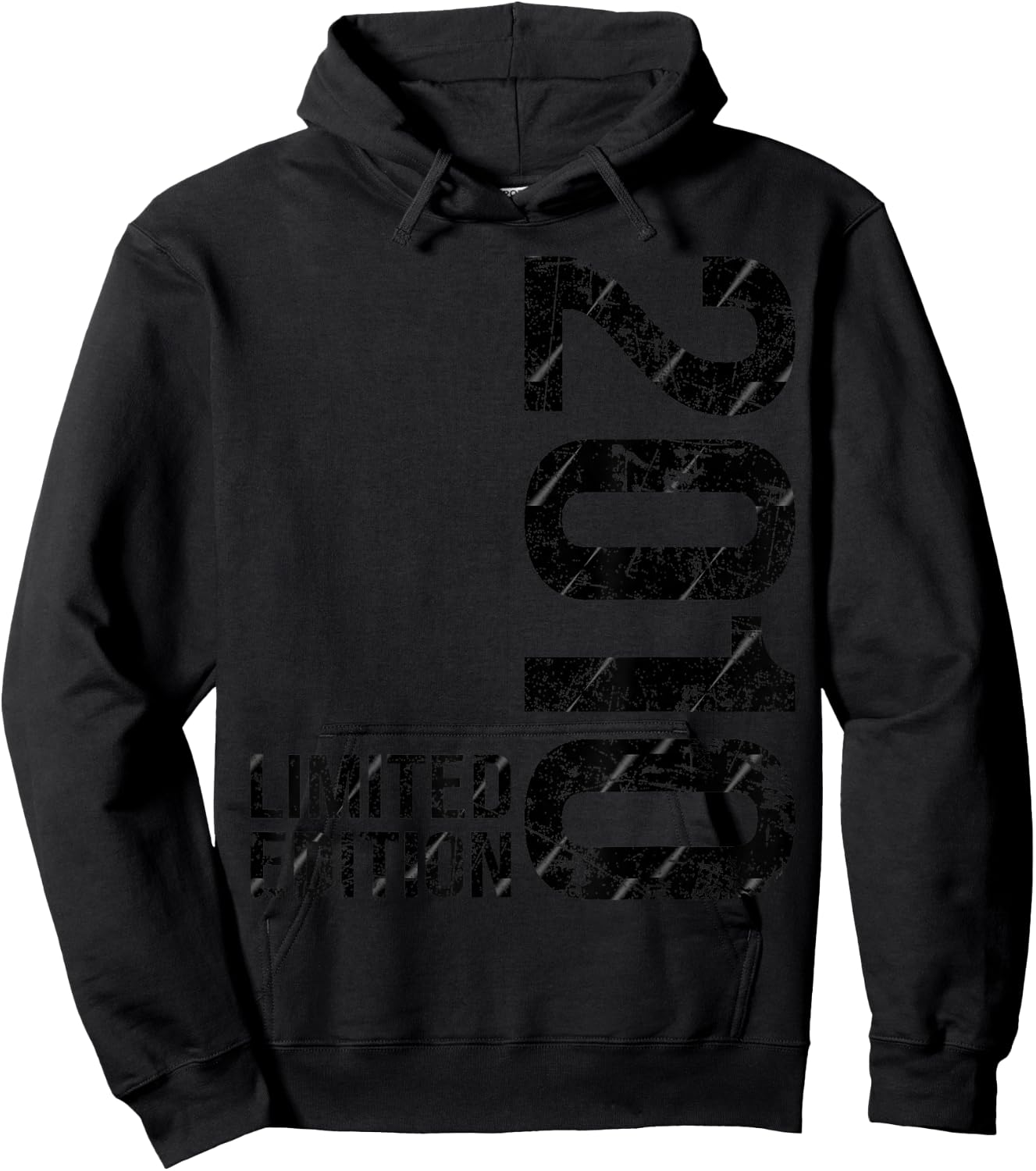 15 Years Birthday Boys Girls Vintage 2010 Hoodie - Hoodie | Black