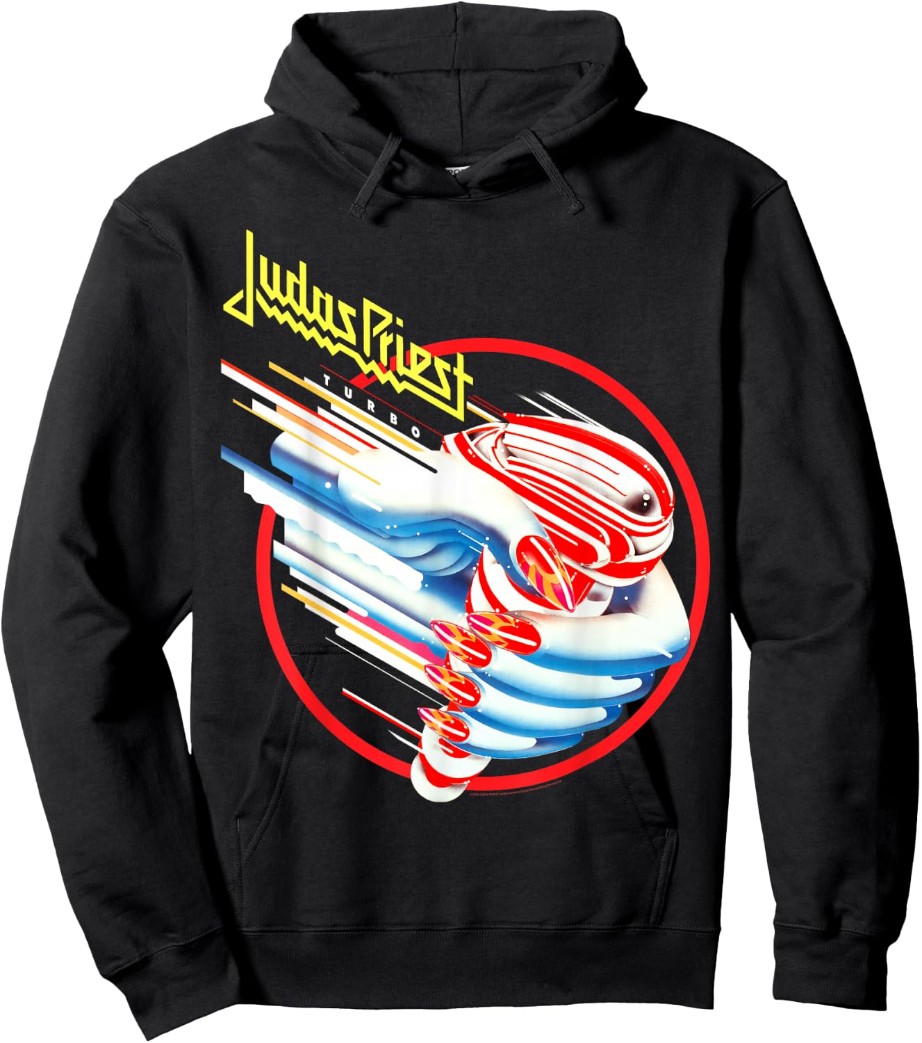 Judas Priest Turbo Album , black Hoodie - Hoodie | Black