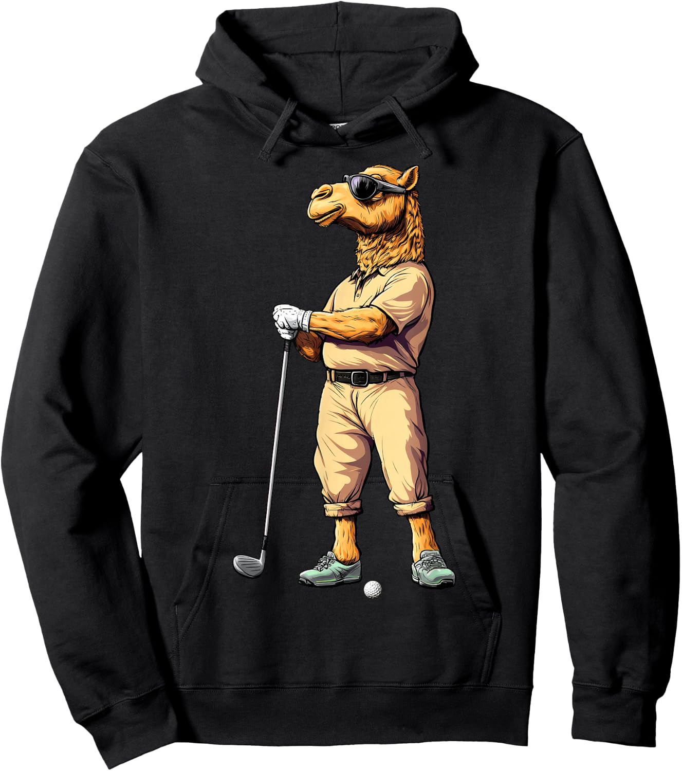 Camel Golf Hoodie - Hoodie | Black