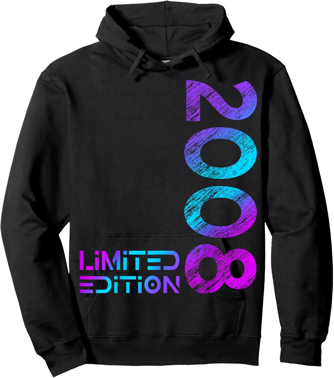 18. Geburtstag Limited Edition Jahrgang 2008 Junge Mädchen Hoodie - Hoodie | Black