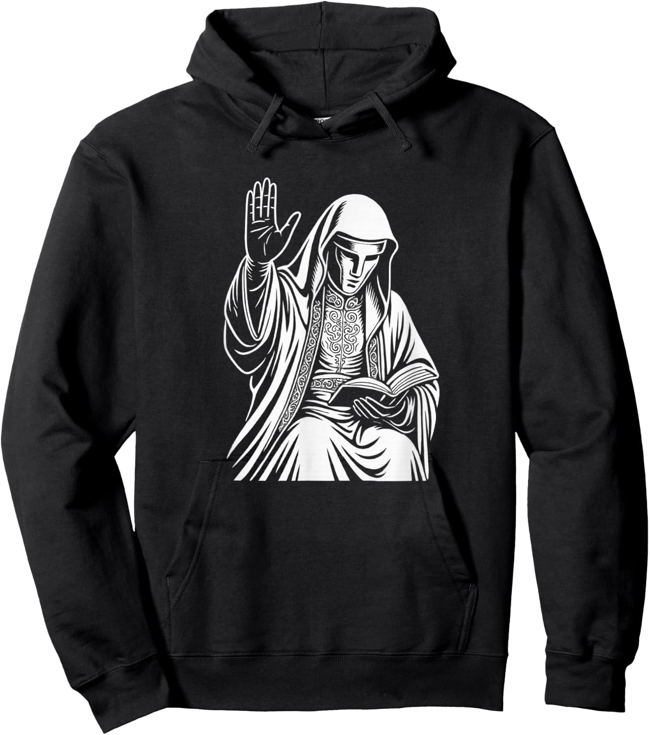 Royal Salute - King Baldwin Memes IV - Jerusalem Hoodie - Hoodie | Black