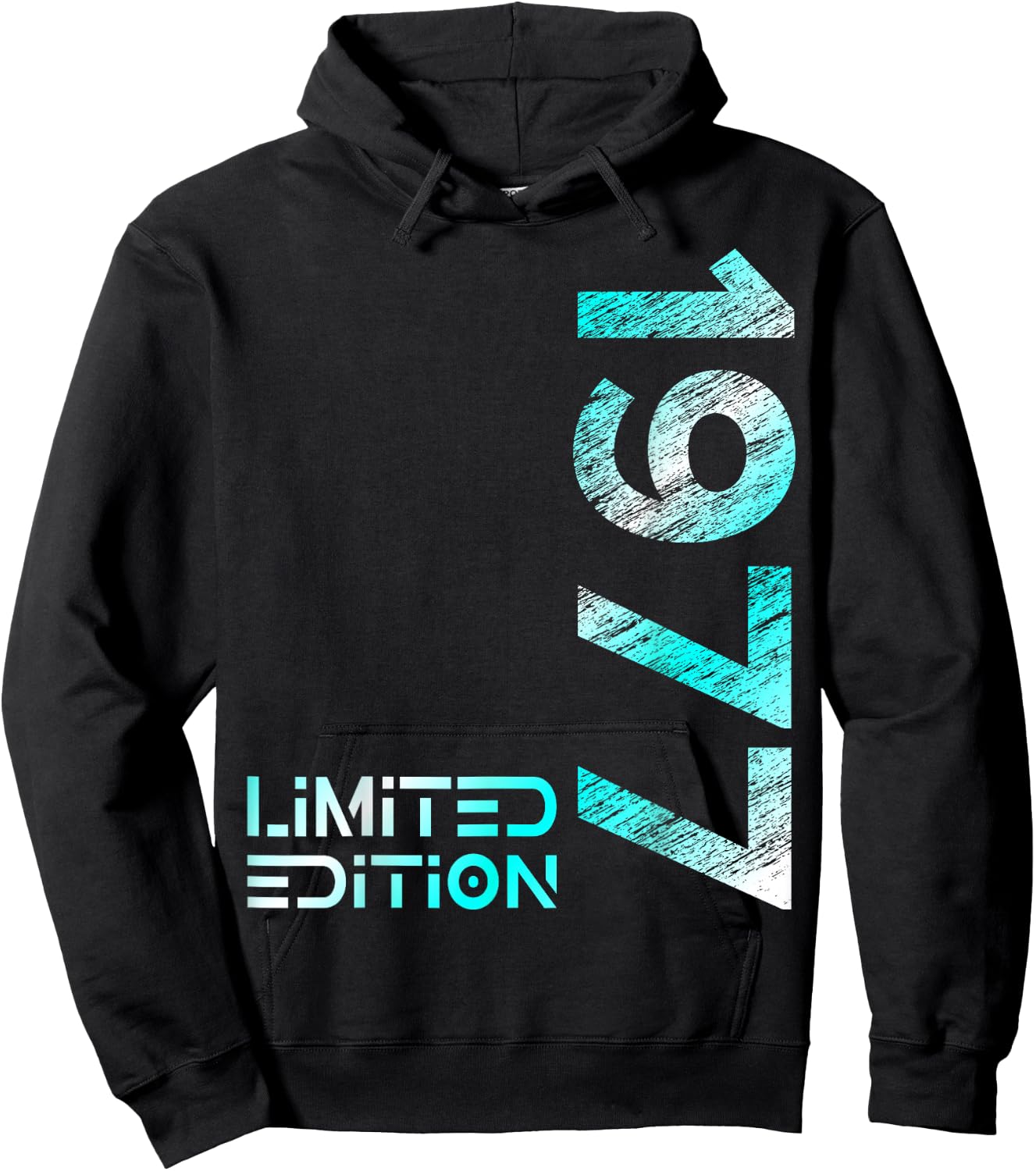 47th Birthday Limited Edition Vintage 1977 Man Woman , black Hoodie - Hoodie | Black