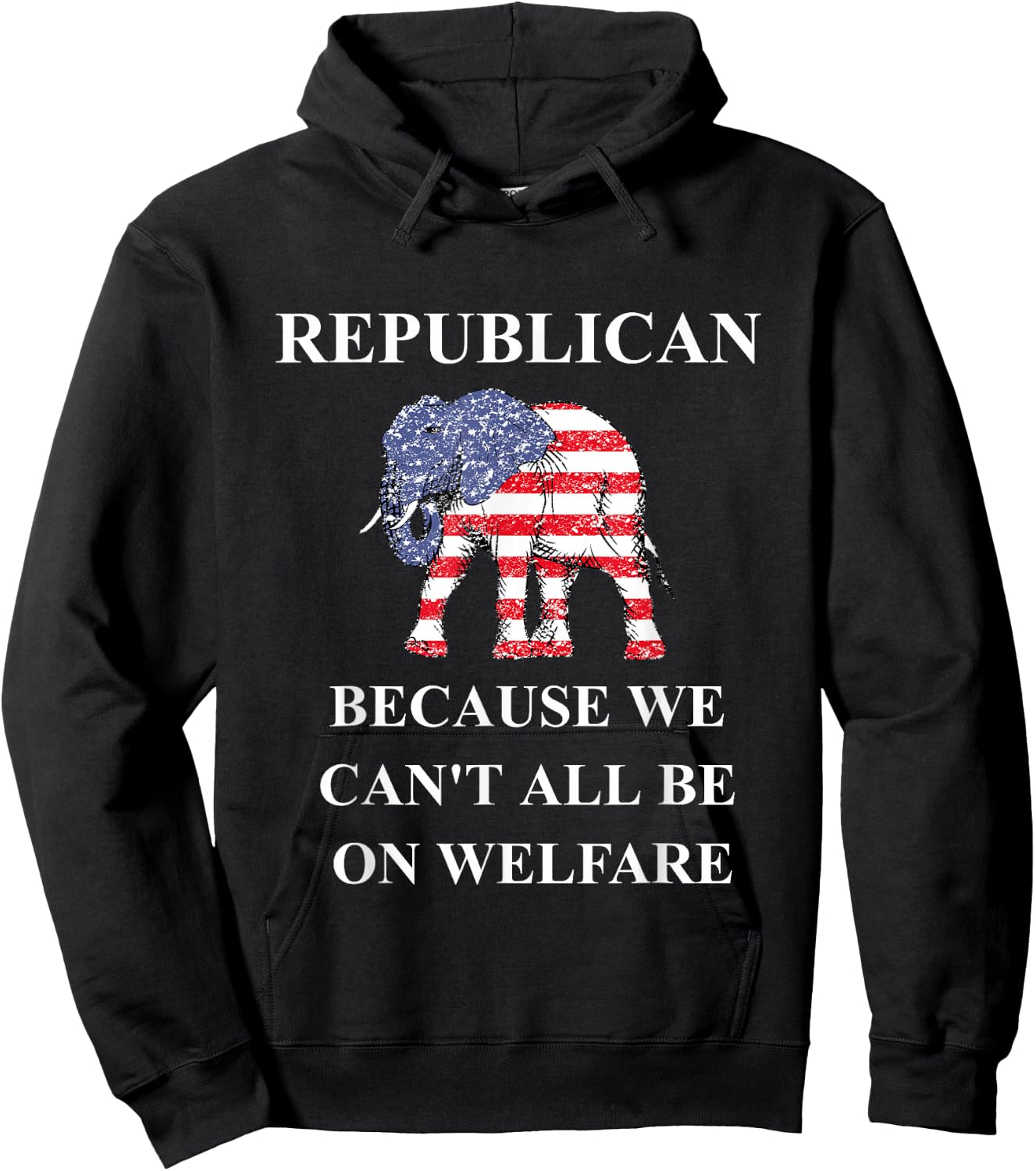 Republican Elephant Republican Party Vote Republican product Hoodie - Hoodie | Black
