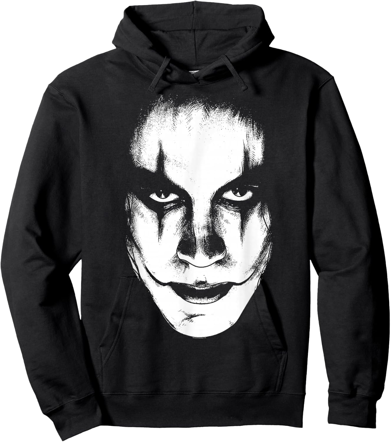 The Crow - Big Face , Black, S Hoodie - Hoodie | Black