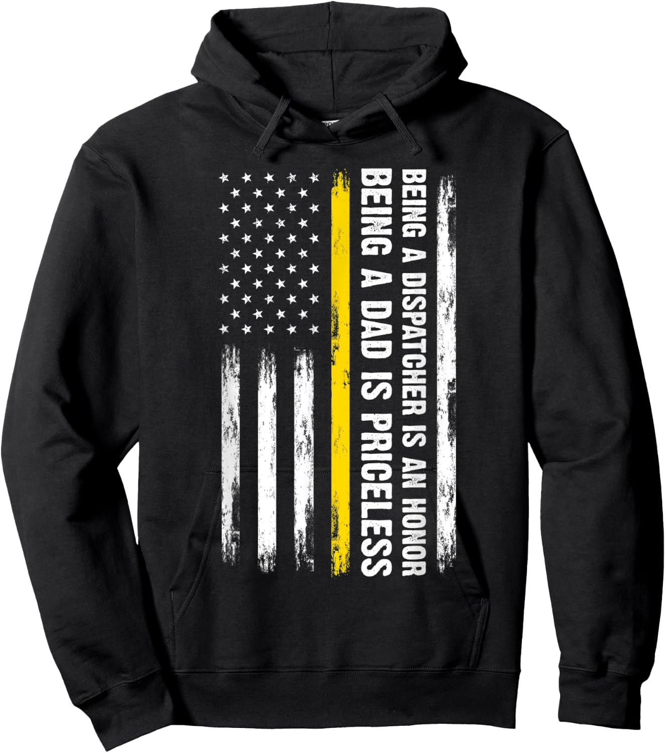Being a Dispatcher Dad Dad Dispatch Operator Dispatcher Hoodie - Hoodie | Black